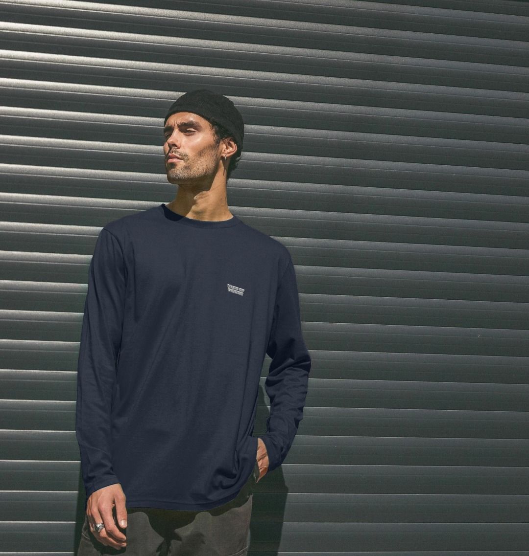 CKL London Made Organic Cotton Long Sleeve Top, soft and comfortable, with a classic fit and subtle branding detail.