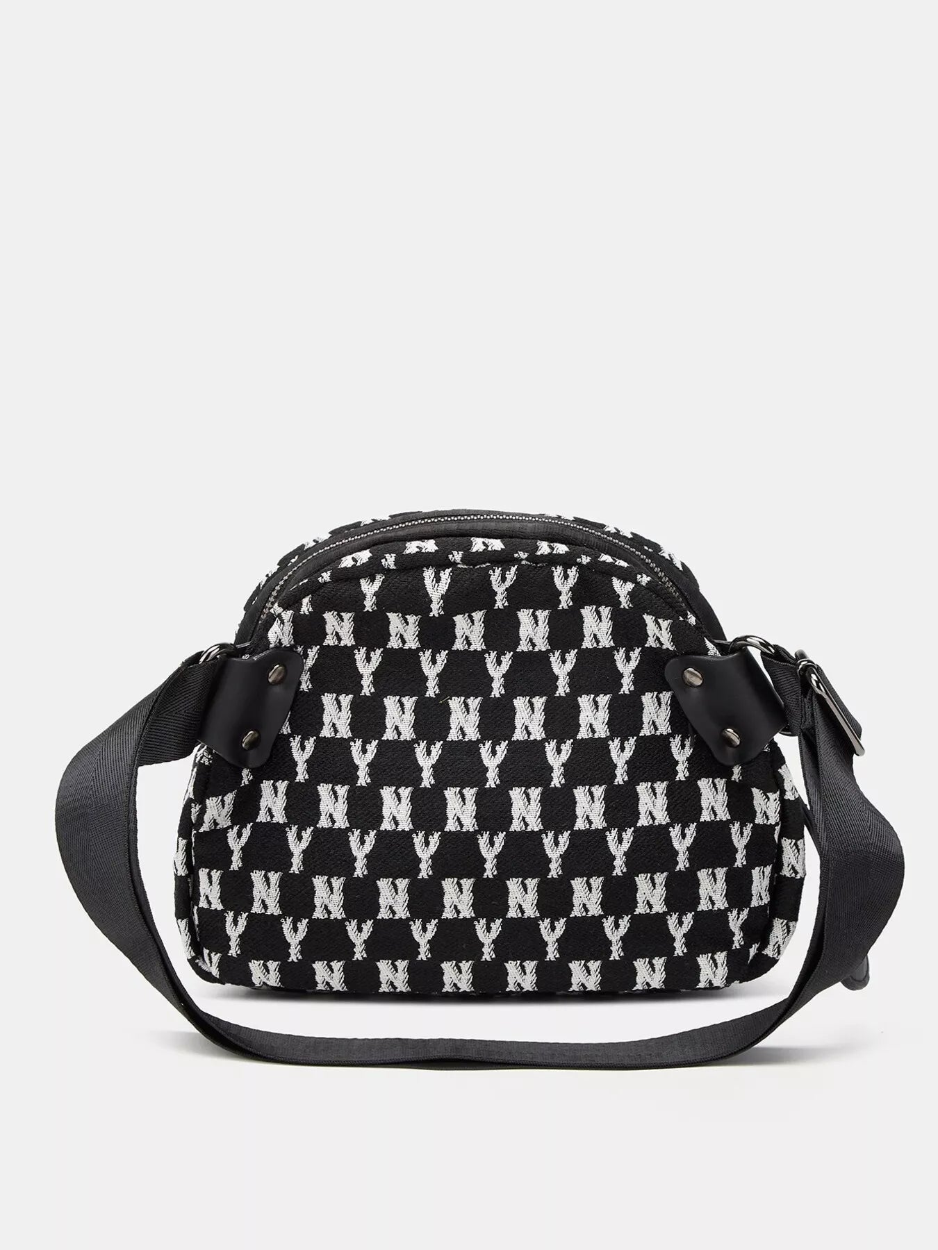 Ny Pattern Canvas Crossbody Bag | Minimalist Streetwear | Craftklart