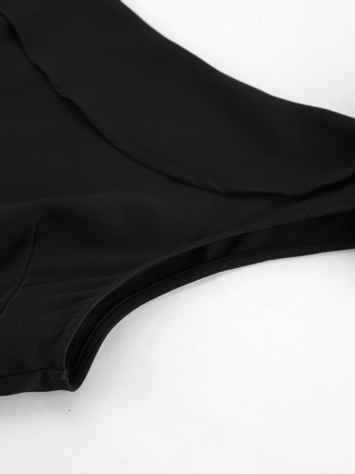 Women's One-Shoulder Bow Mini Dress | Asymmetric Tie Detail | Minimalist Streetwear | Craftklart