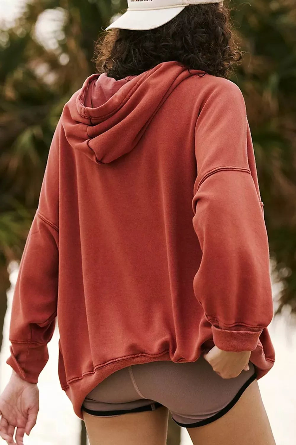 Drawstring Dropped Shoulder Hoodie | Minimalist Streetwear | Craftklart
