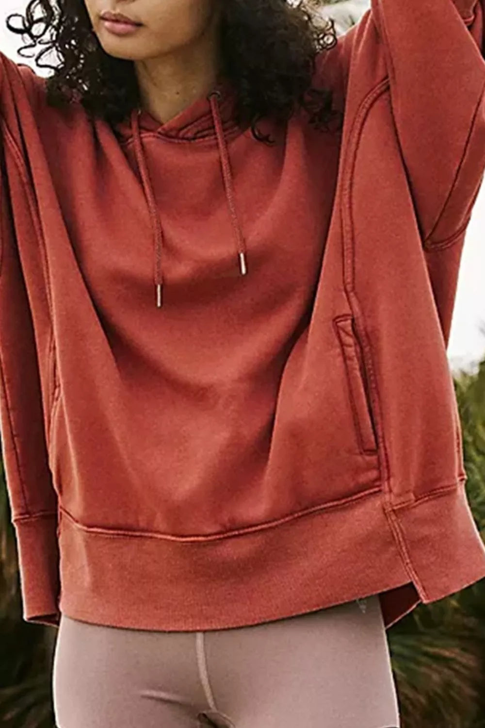 Drawstring Dropped Shoulder Hoodie | Minimalist Streetwear | Craftklart