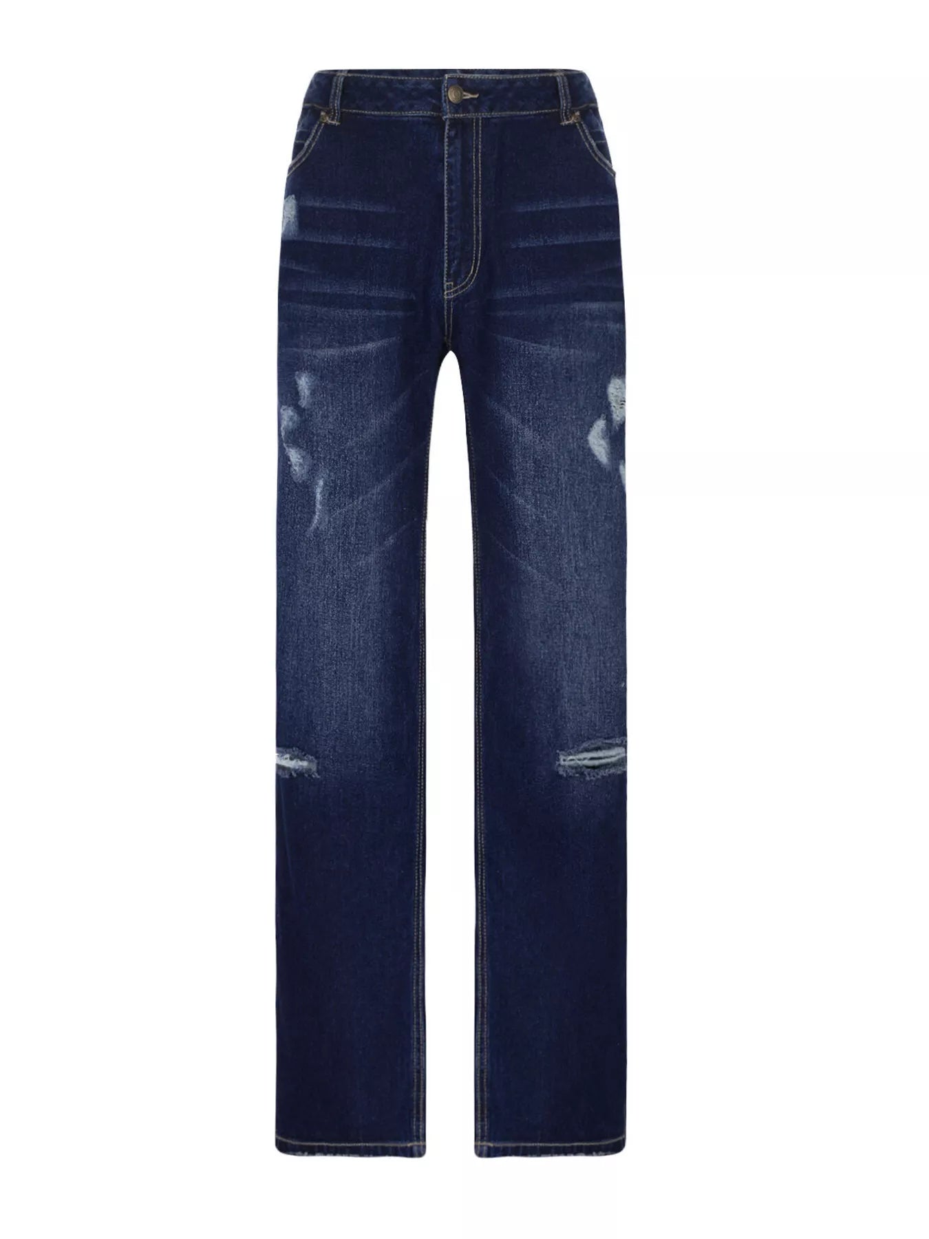 Distressed Loose Fit Jeans | Minimalist Streetwear | Craftklart