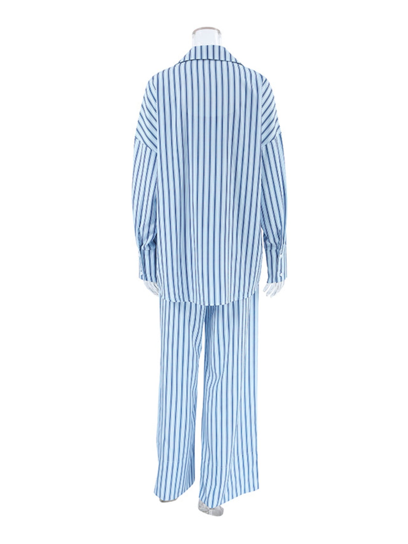 Striped Cami & Shirt And Pants Lounge Set | Minimalist Streetwear | Craftklart