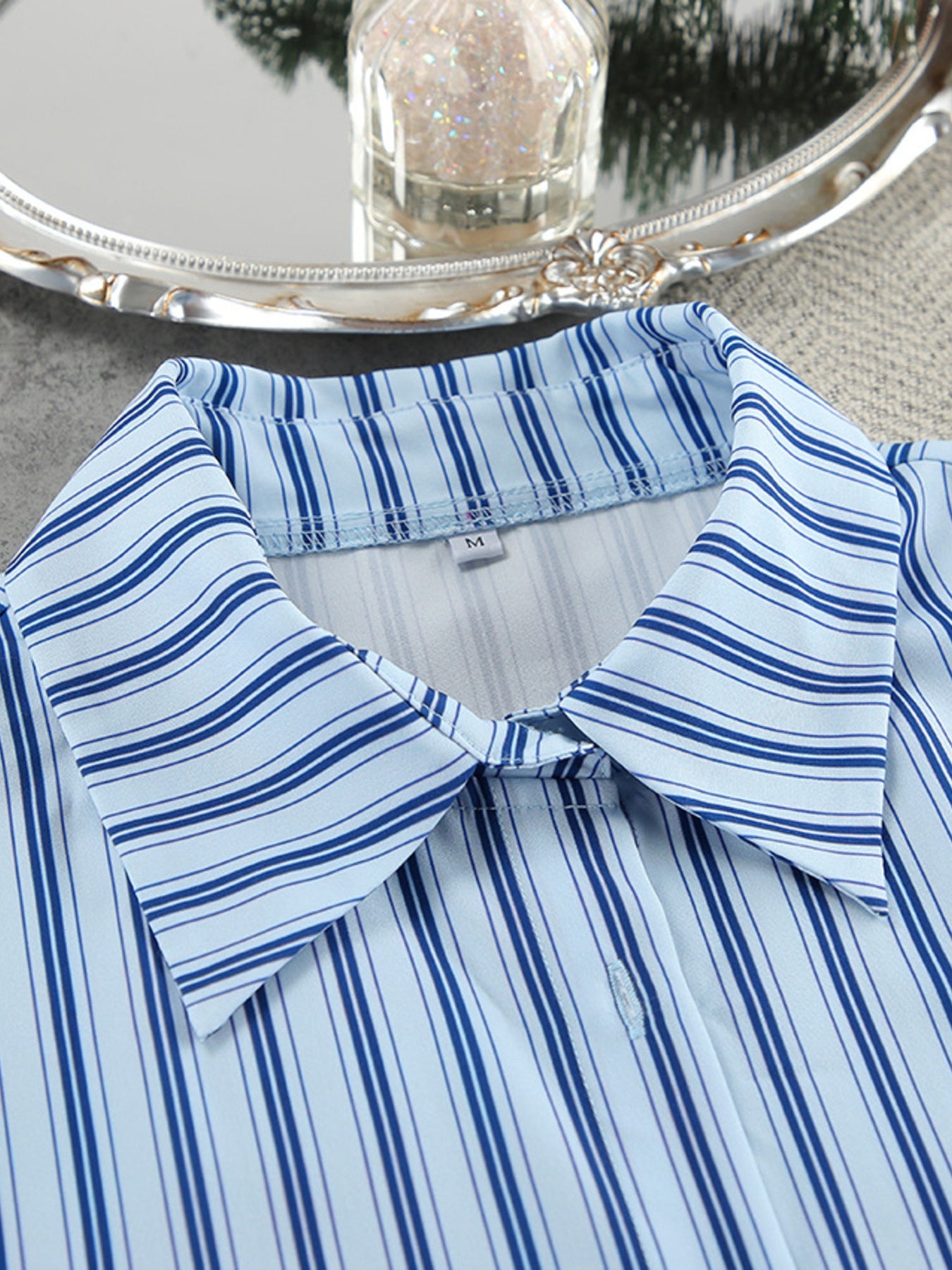 Striped Cami & Shirt And Pants Lounge Set | Minimalist Streetwear | Craftklart
