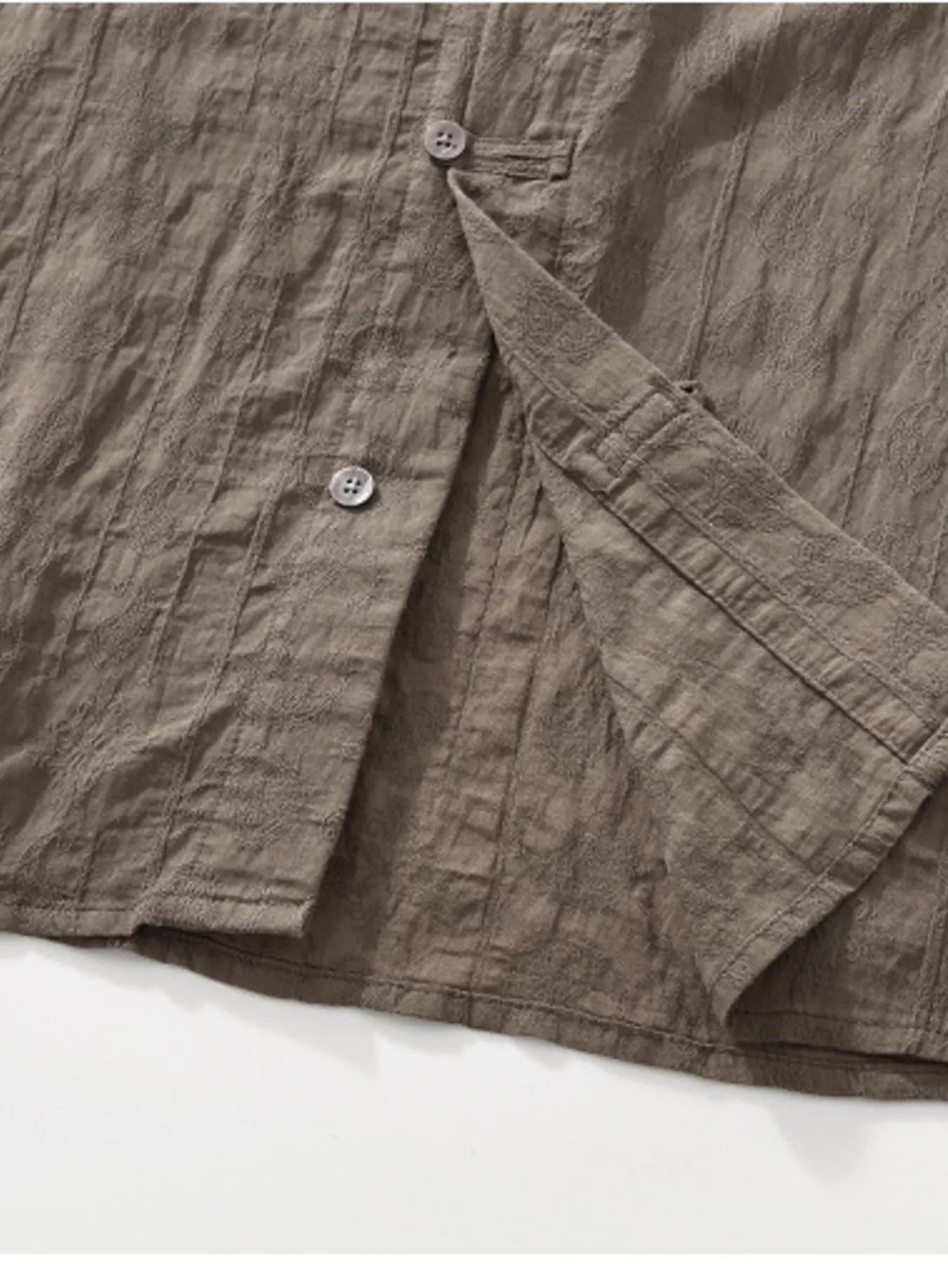 Men's Plus Size Casual Button Up Short Sleeve Shirt | Minimalist Streetwear | Craftklart