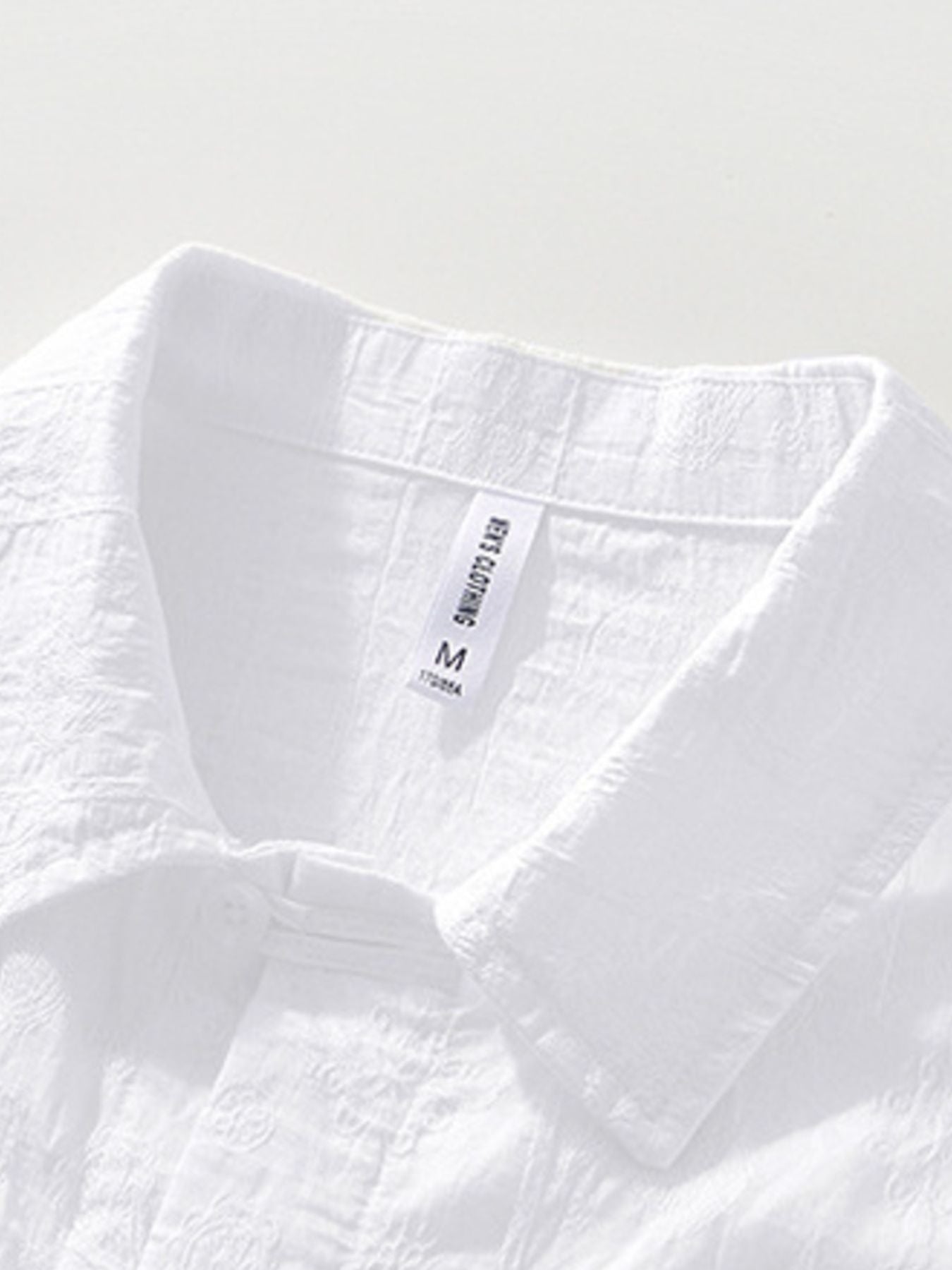 Men's Plus Size Casual Button Up Short Sleeve Shirt | Minimalist Streetwear | Craftklart