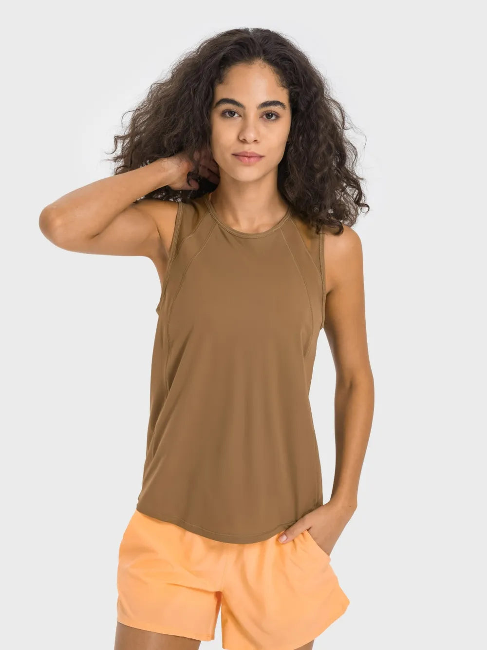Women's Cutout Back Active Tank Top – 10 Colours | Minimalist Streetwear | Craftklart