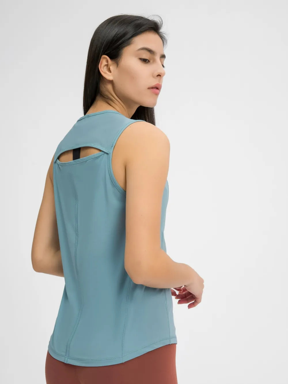 Women's Cutout Back Active Tank Top – 10 Colours | Minimalist Streetwear | Craftklart