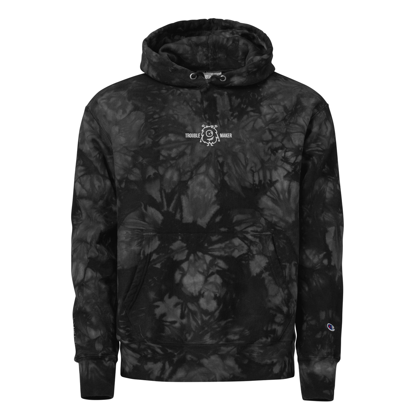 Urban Trouble Maker Champion tie-dye hoodie - Premium Hoodie from Craftklart.store - Just $58! Shop now at Craftklart.store