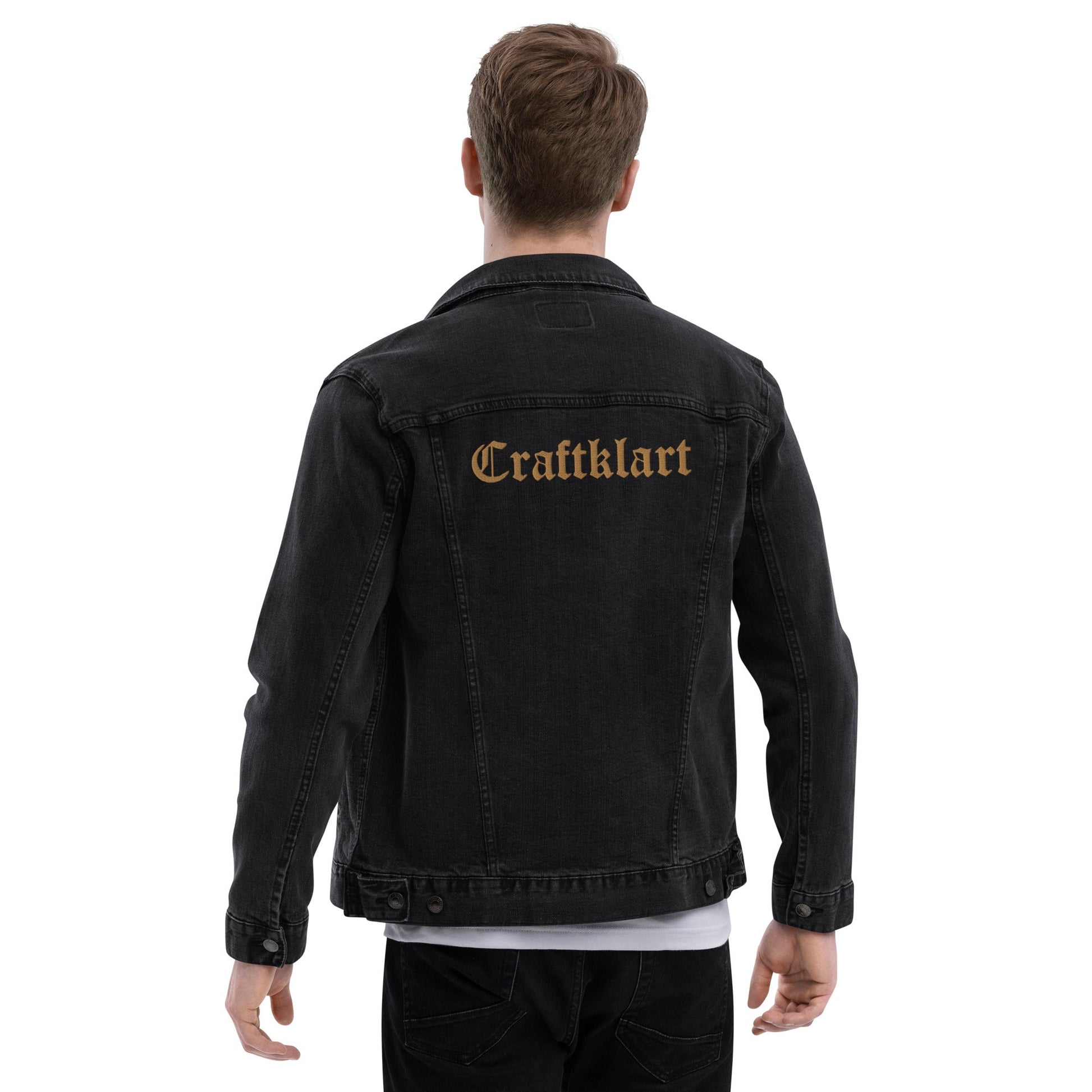 Unisex denim jacket - Premium Coats & Jackets from Craftklart - Just $73! Shop now at Craftklart.store