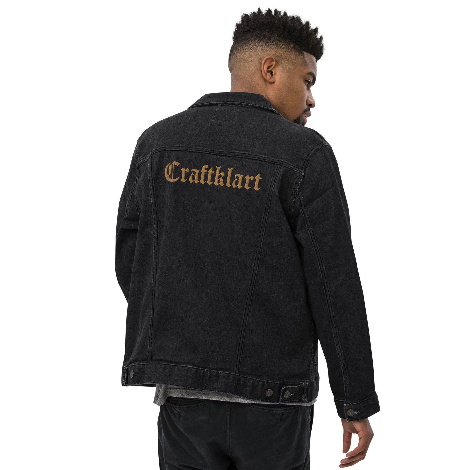 Unisex denim jacket - Premium Coats & Jackets from Craftklart - Just $73! Shop now at Craftklart.store