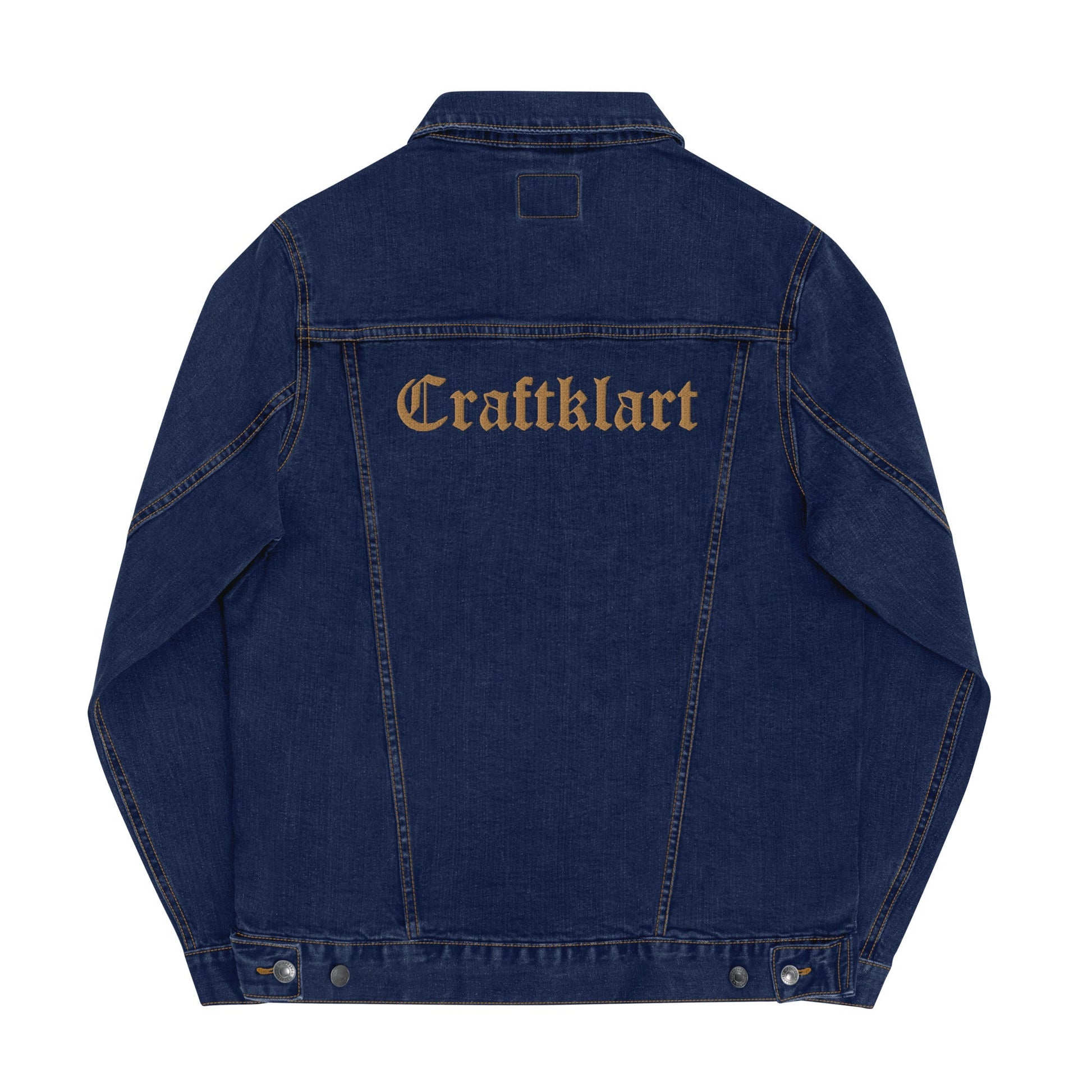 Unisex denim jacket - Premium Coats & Jackets from Craftklart - Just $73! Shop now at Craftklart.store