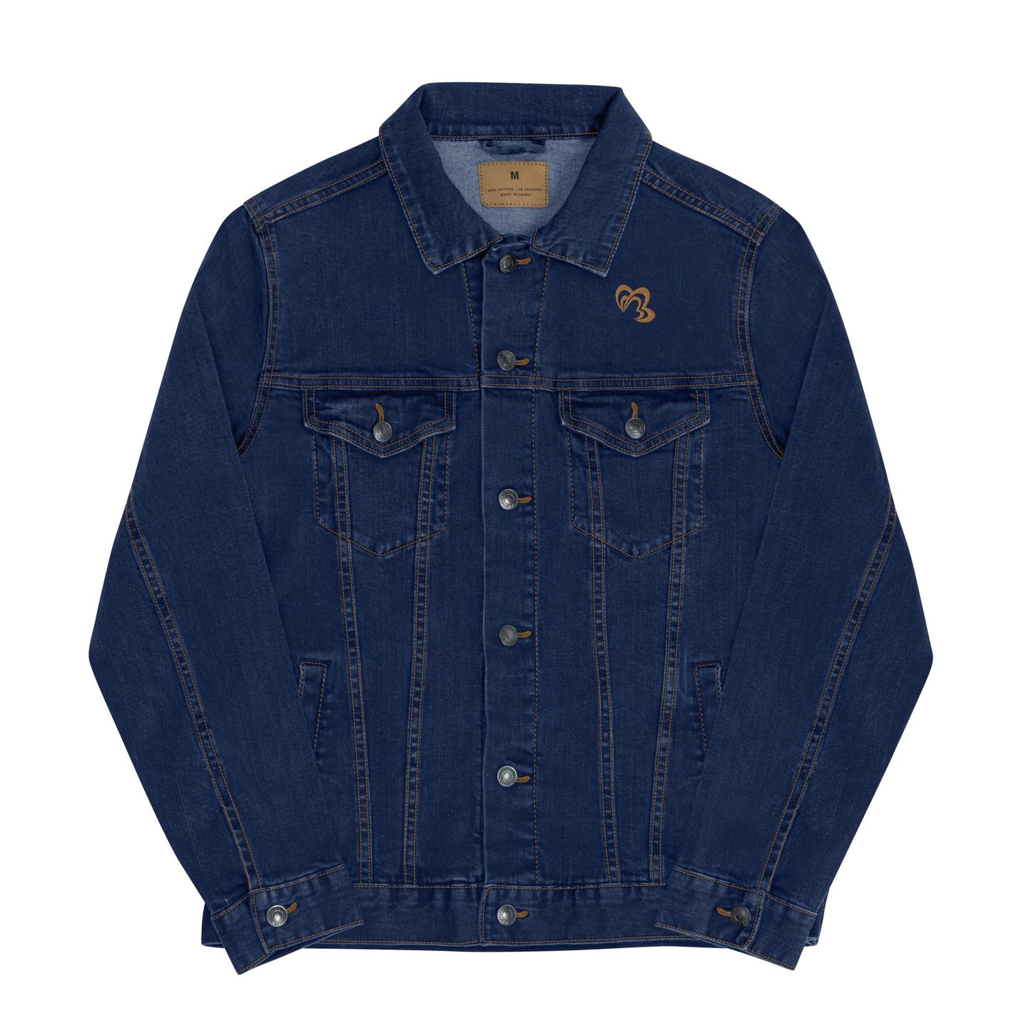 Unisex denim jacket - Premium Coats & Jackets from Craftklart - Just $66! Shop now at Craftklart