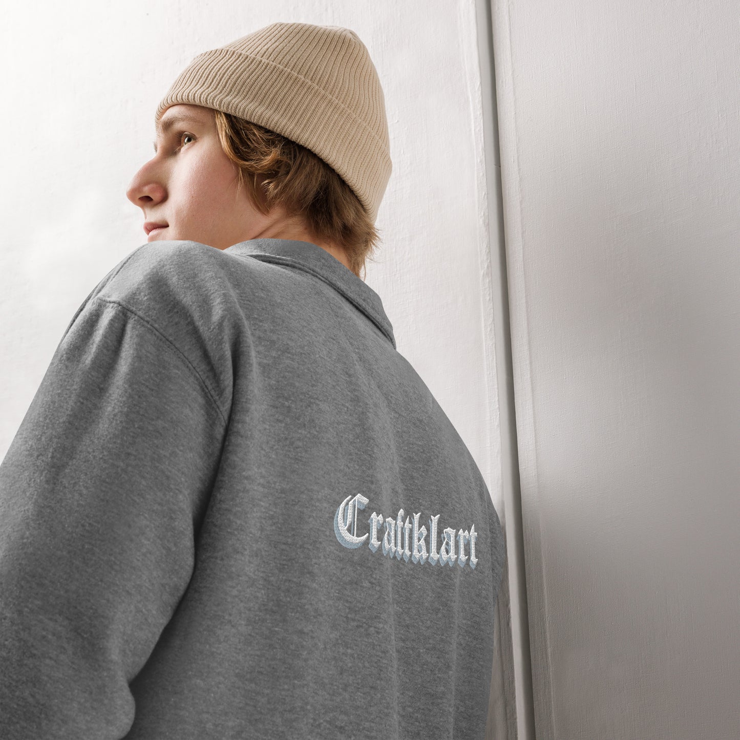 Craftklart Fleece Pullover - Premium Sweatshirt from Craftklart.store - Just $32! Shop now at Craftklart.store