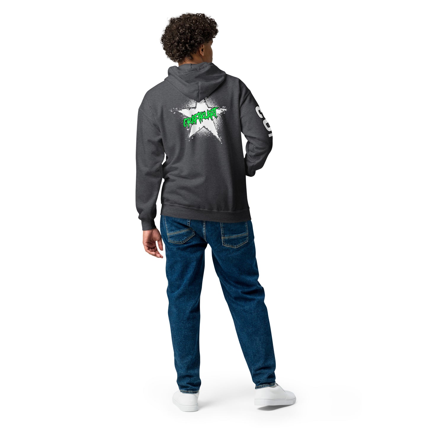 Craftklart 103 Unisex Heavy Blend Zip Hoodie - Premium Hoodie from Craftklart.store - Just $36! Shop now at Craftklart.store