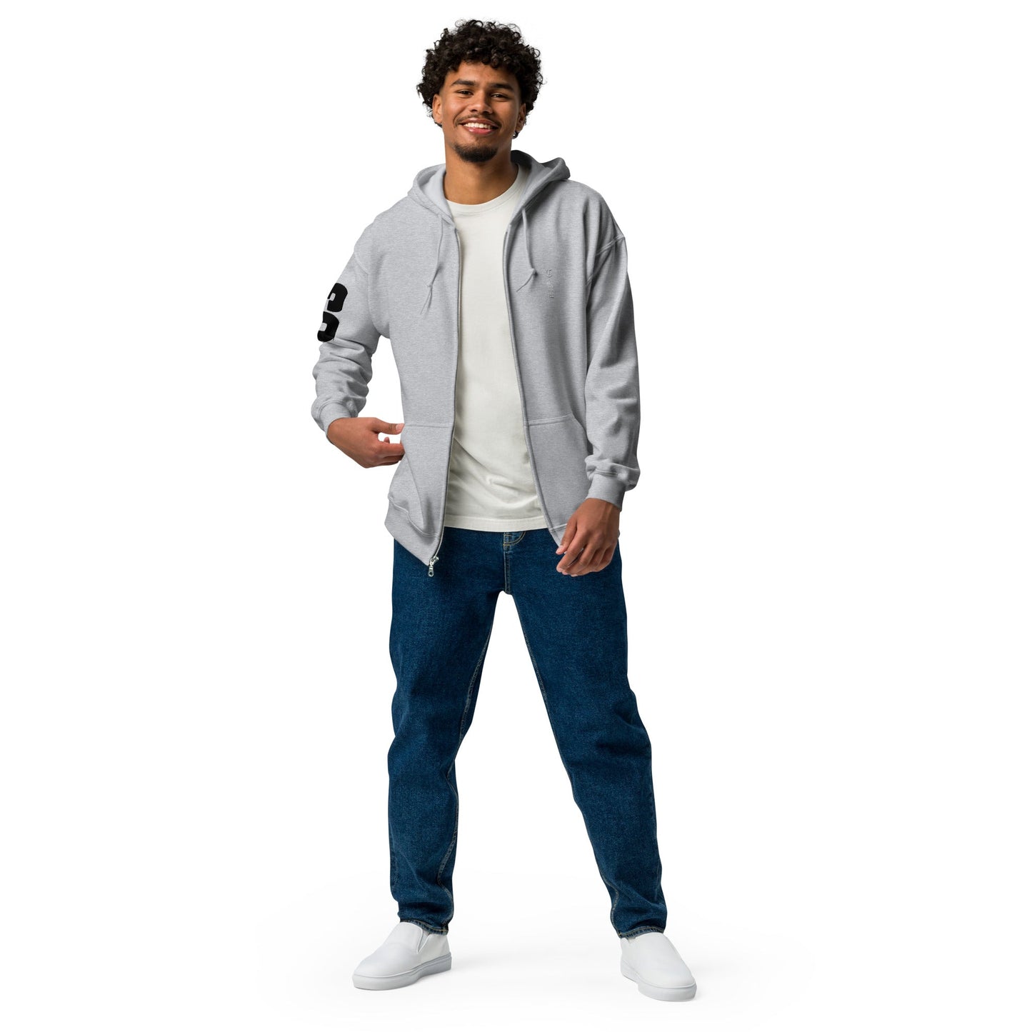 Craftklart Unisex Heavy Blend Zip Hoodie - Premium  from Craftklart.store - Just $44! Shop now at Craftklart.store