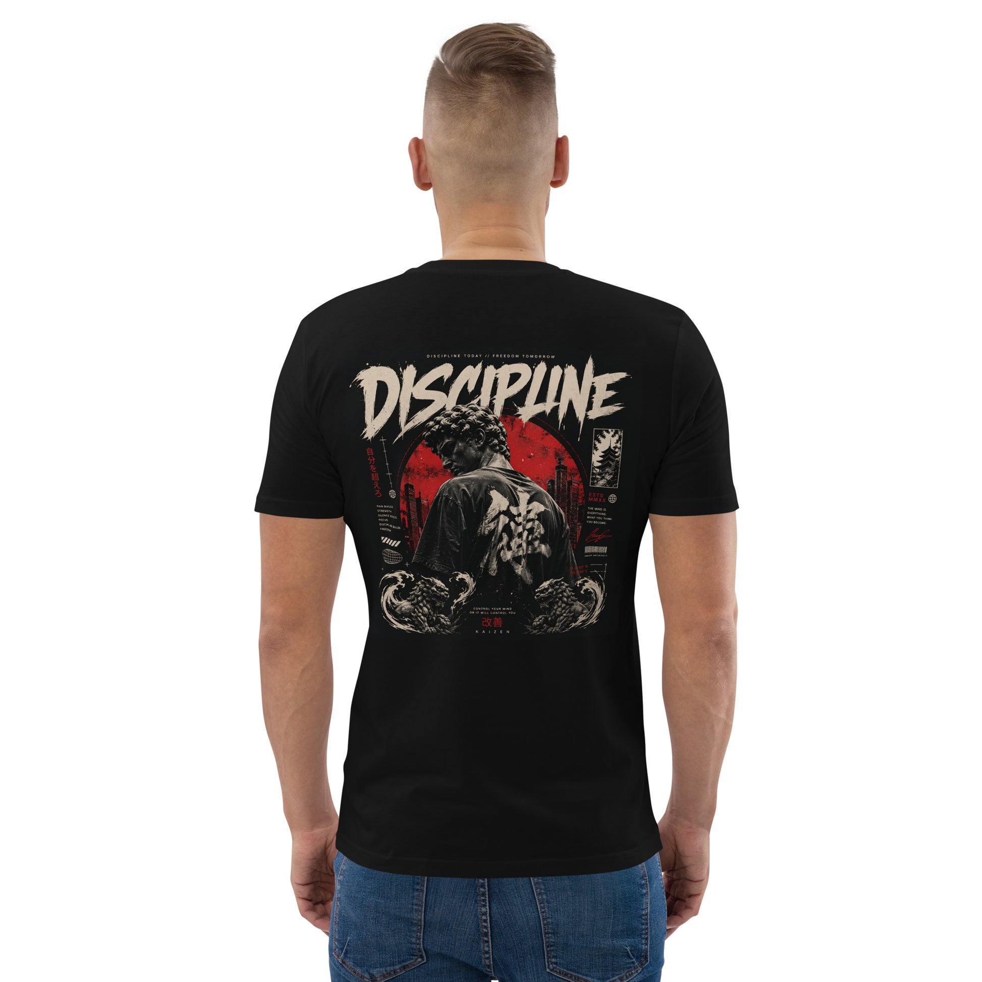 Urban Discipline Tee — Unisex Organic Cotton Essential | Minimalist Streetwear | Craftklart
