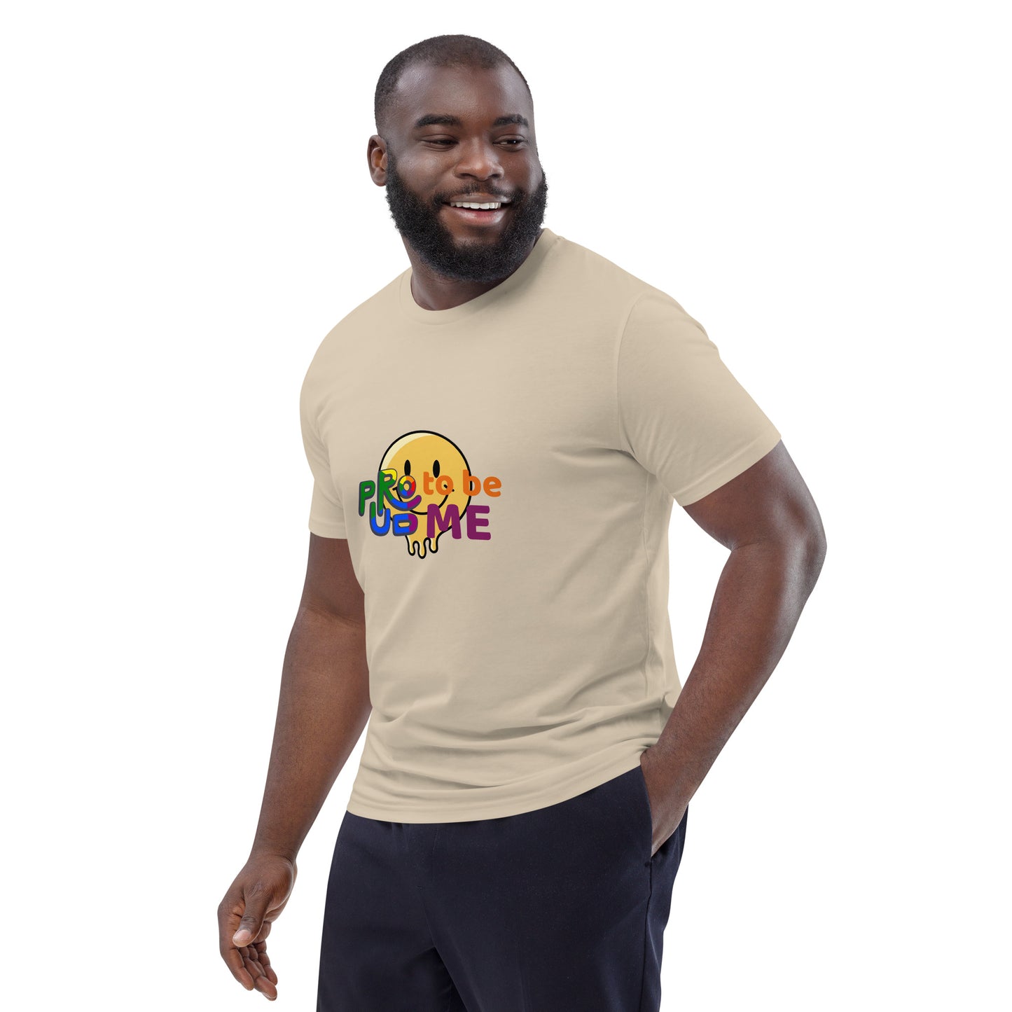 Proud To Be Me Organic Cotton T-shirt - Premium T-Shirt from Craftklart.store - Just $17! Shop now at Craftklart.store