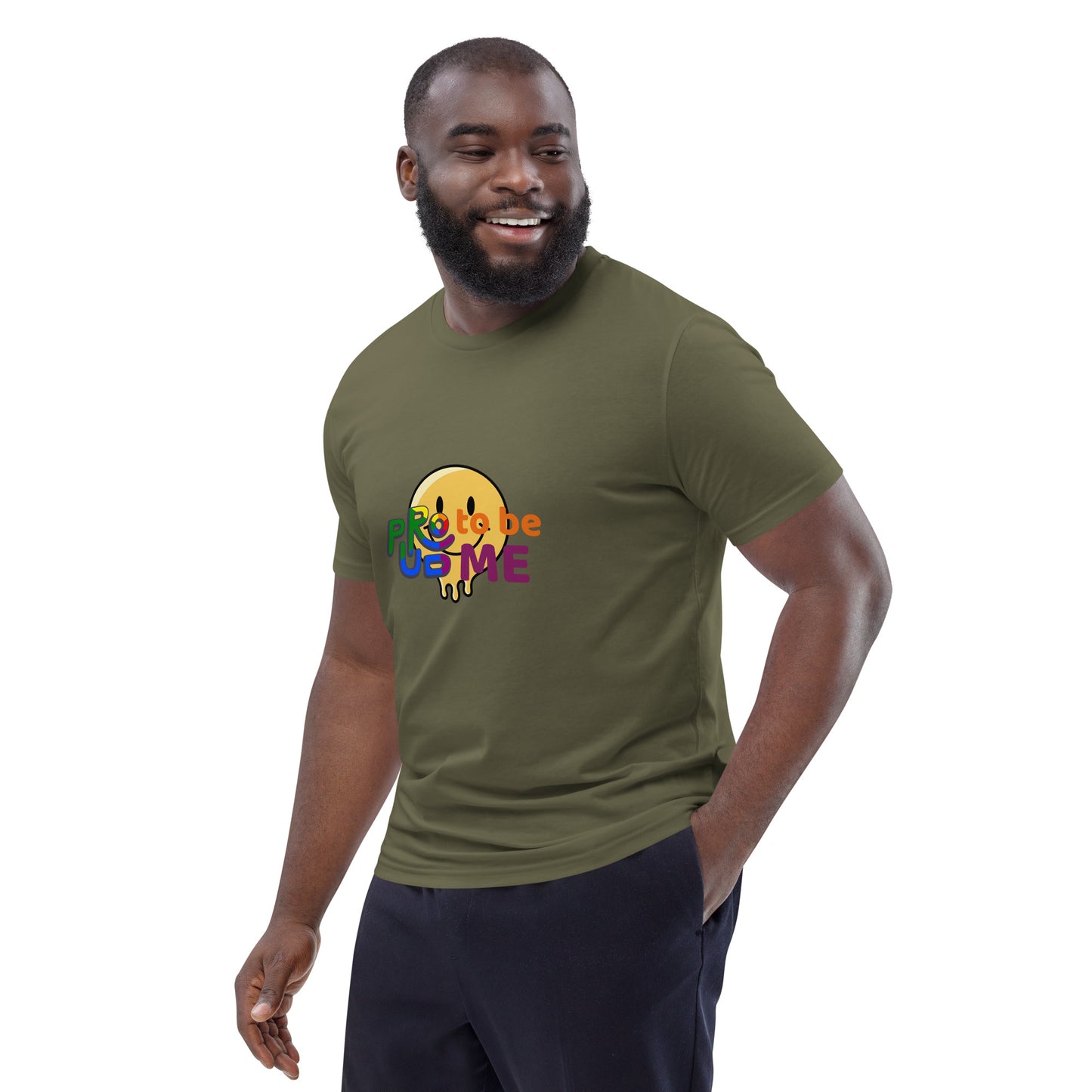 Proud To Be Me Organic Cotton T-shirt - Premium T-Shirt from Craftklart.store - Just $17! Shop now at Craftklart.store