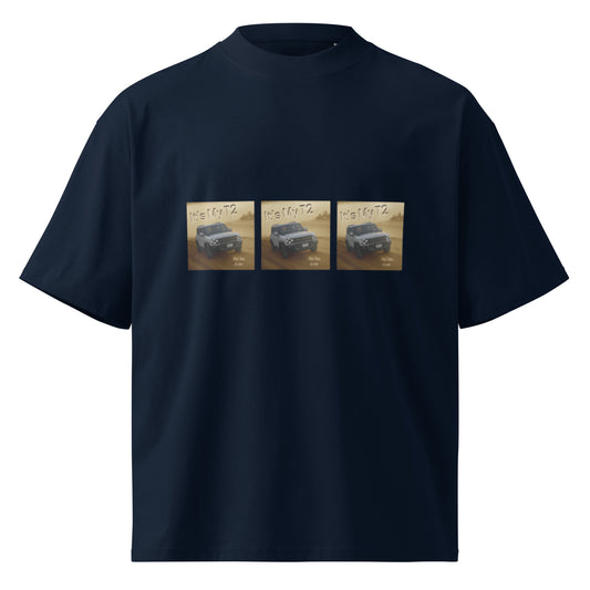 Unisex Organic Oversized High Neck T-shirt - Premium  from Craftklart.store - Just $24! Shop now at Craftklart.store