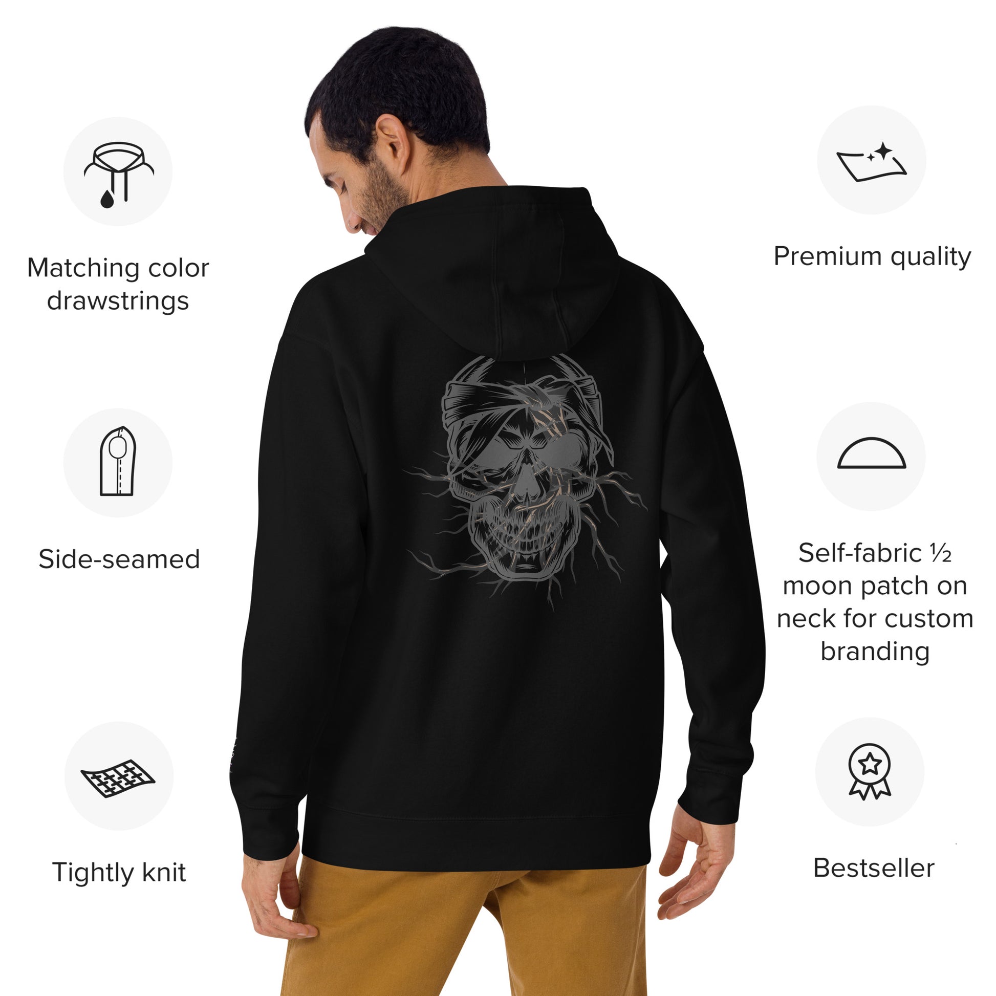 CKL Its Time Hoodie - Premium Hoodie from Craftklart.store - Just $45.50! Shop now at Craftklart.store