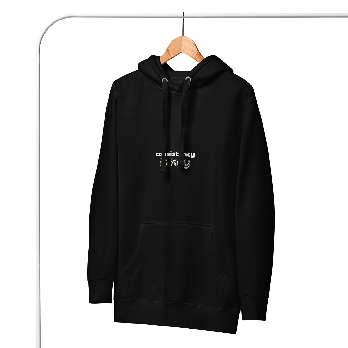 Consistency is Key Unisex Hoodie - Premium Hoodie from Craftklart.store - Just $28! Shop now at Craftklart.store