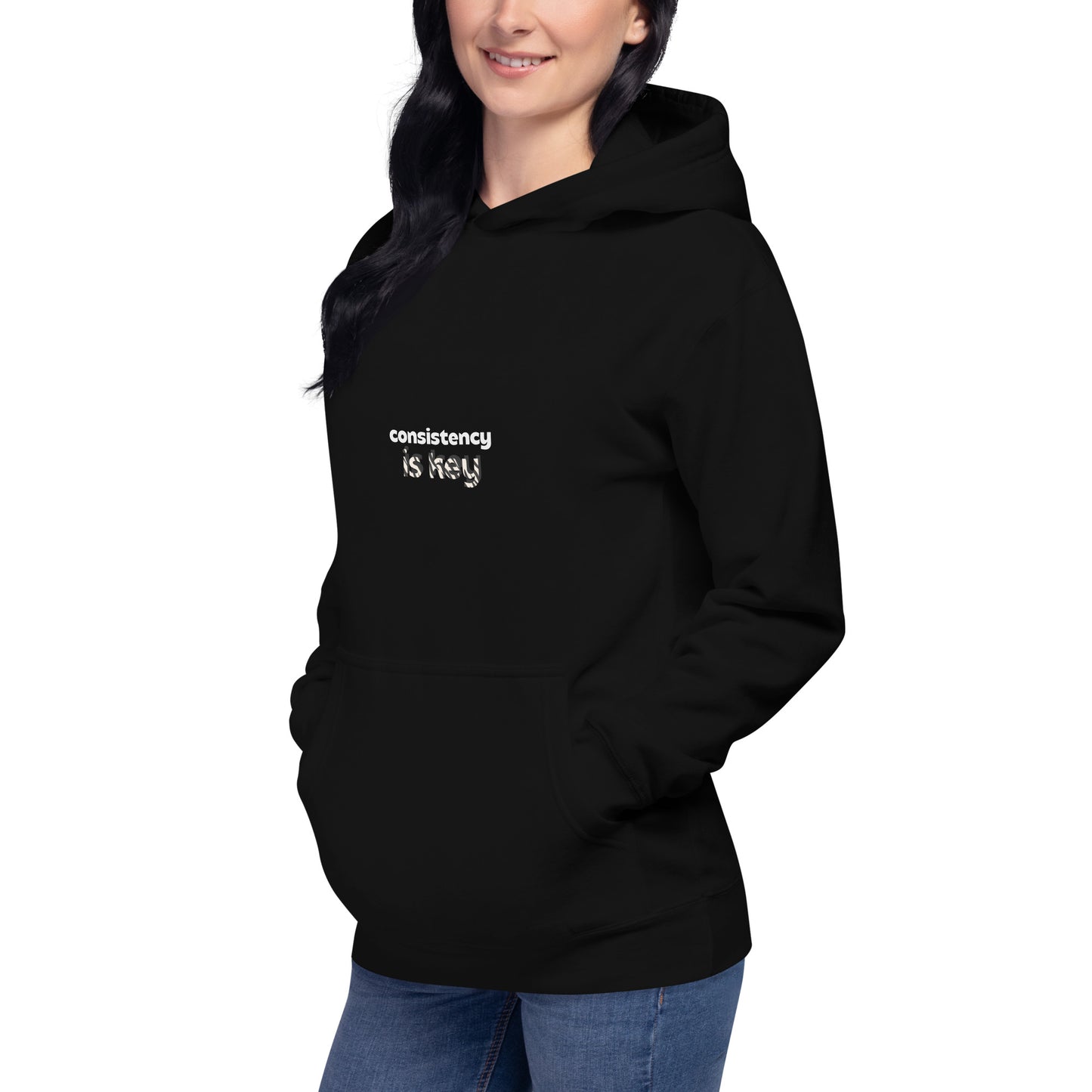 Consistency is Key Unisex Hoodie - Premium Hoodie from Craftklart.store - Just $28! Shop now at Craftklart.store