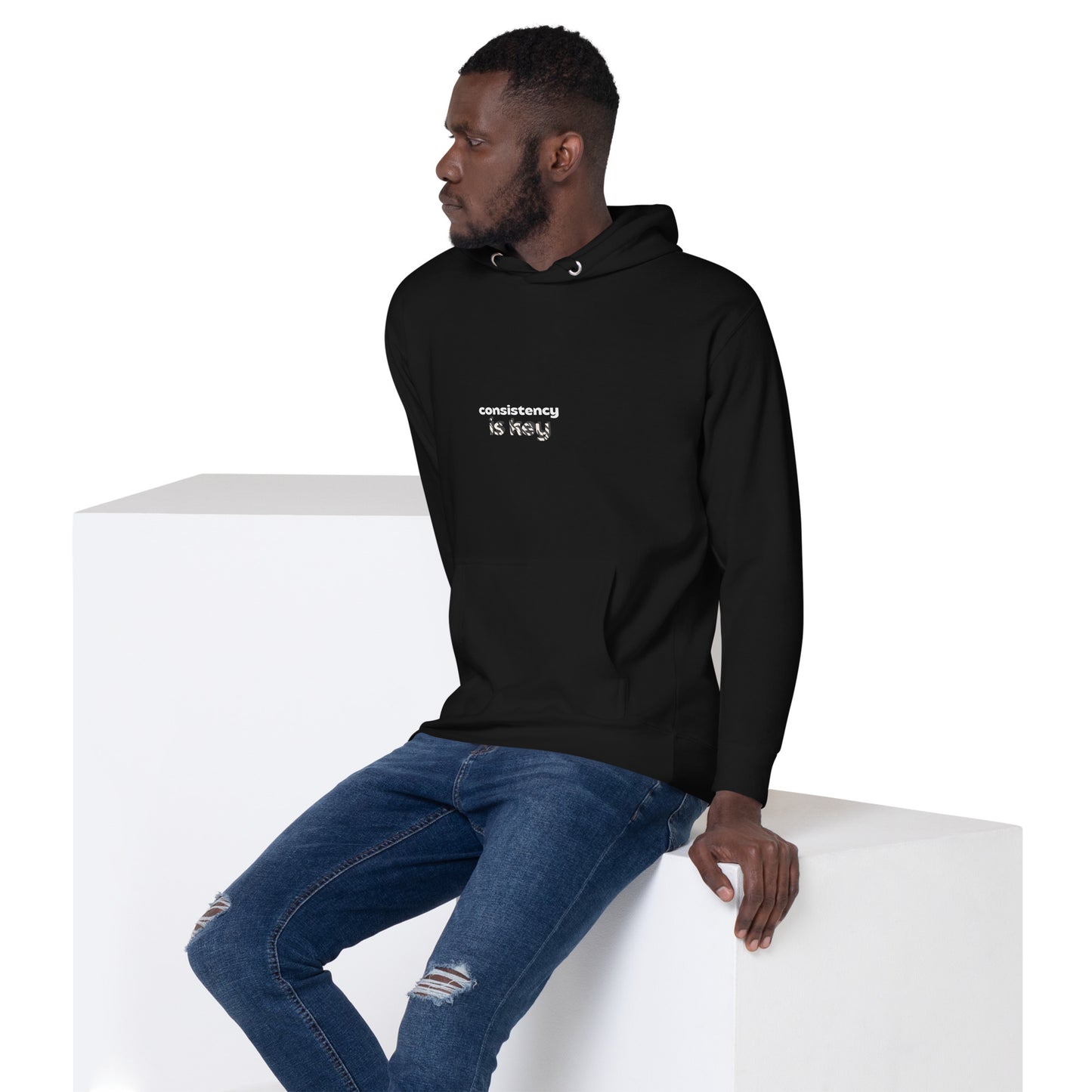 Consistency is Key Unisex Hoodie - Premium Hoodie from Craftklart.store - Just $28! Shop now at Craftklart.store