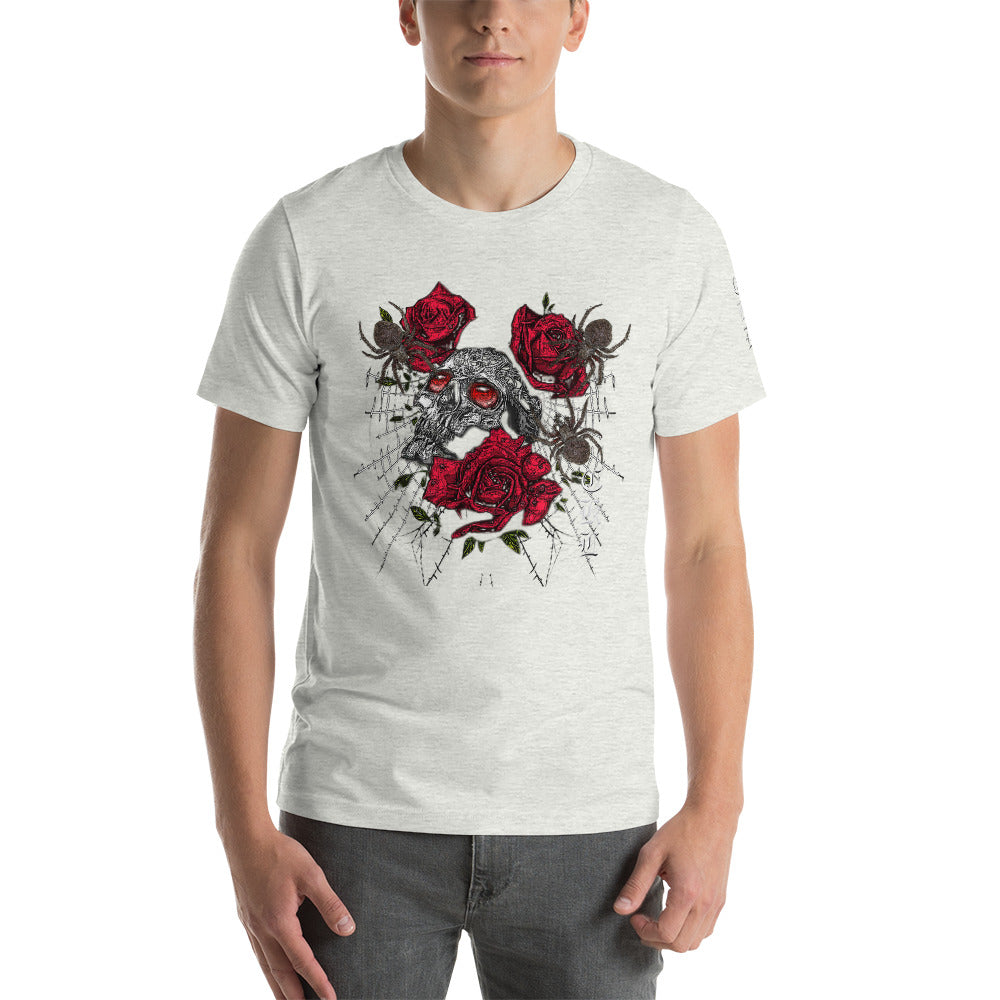 Craftklart Men's Red Eyes Cotton T-shirt - Premium T-shirt from Craftklart - Just $26.00! Shop now at Craftklart