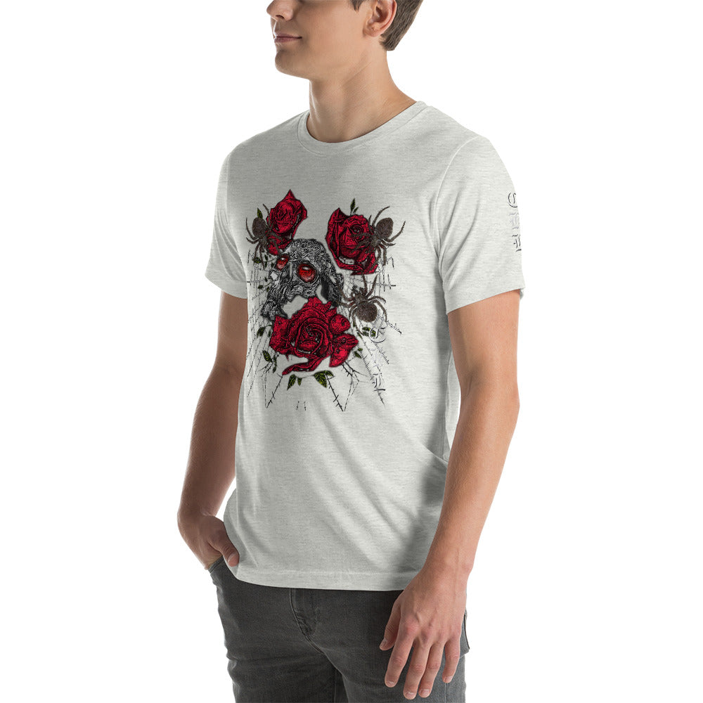 Craftklart Men's Red Eyes Cotton T-shirt - Premium T-shirt from Craftklart - Just $26.00! Shop now at Craftklart