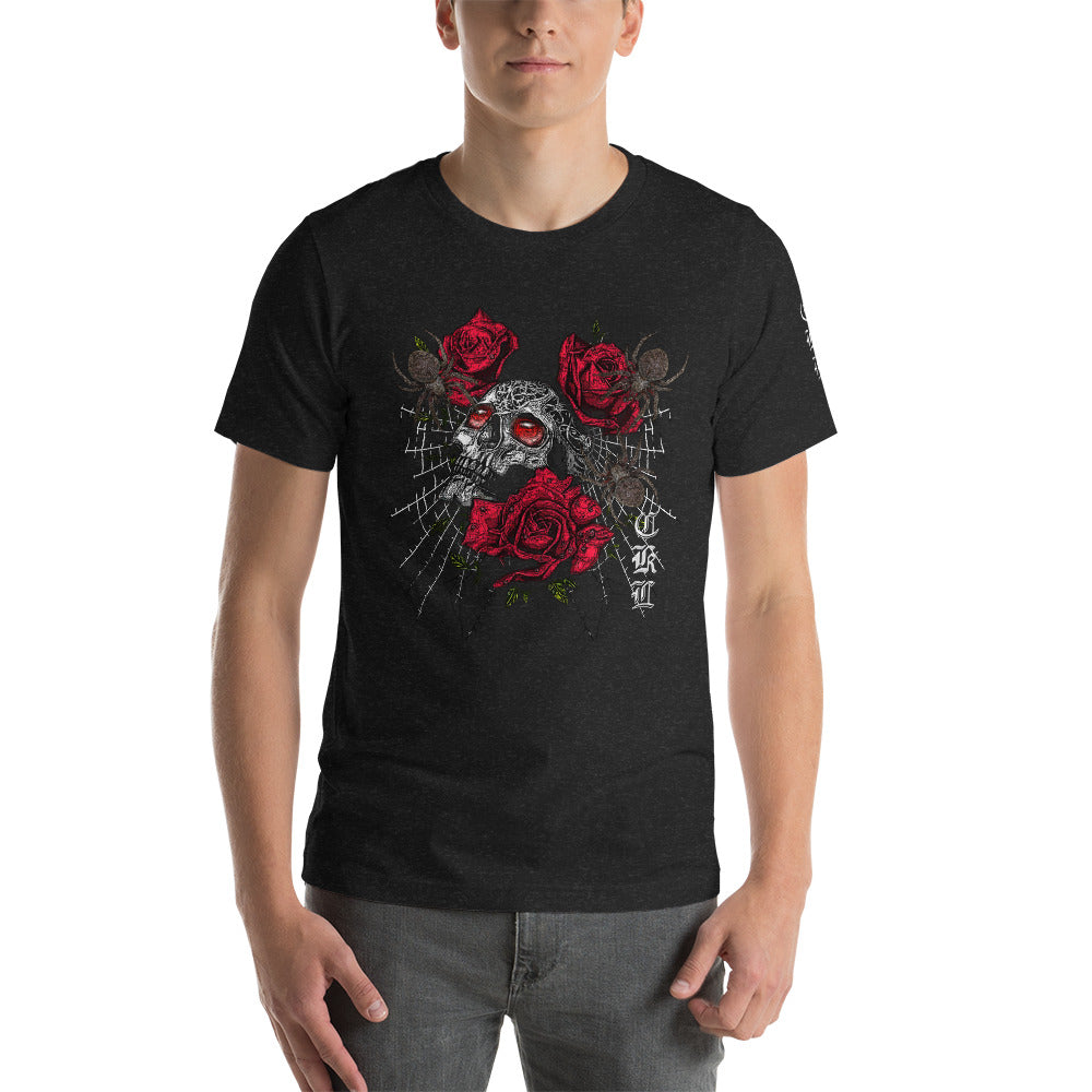 Craftklart Men's Red Eyes Cotton T-shirt - Premium T-shirt from Craftklart - Just $26.00! Shop now at Craftklart