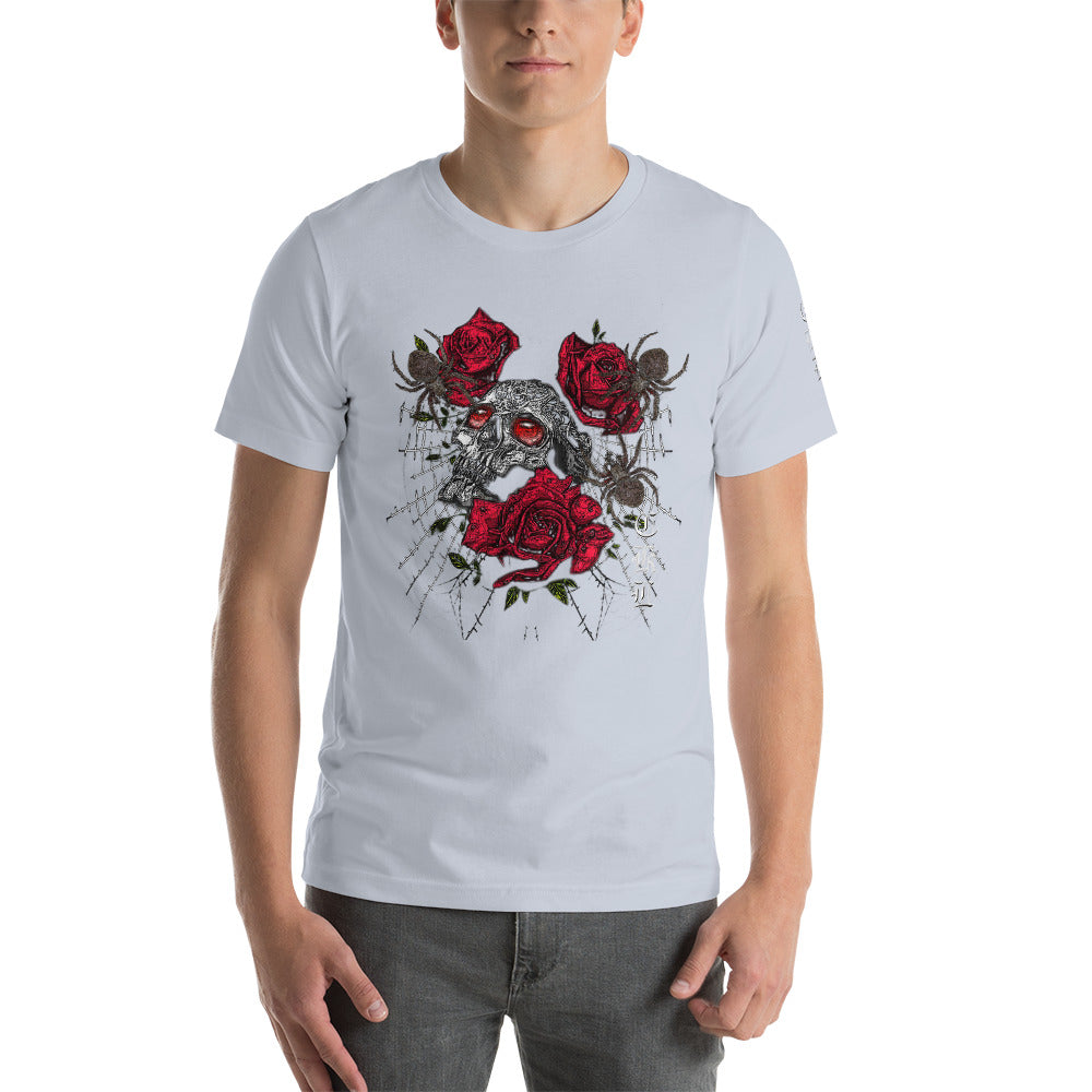 Craftklart Men's Red Eyes Cotton T-shirt - Premium T-shirt from Craftklart - Just $26.00! Shop now at Craftklart