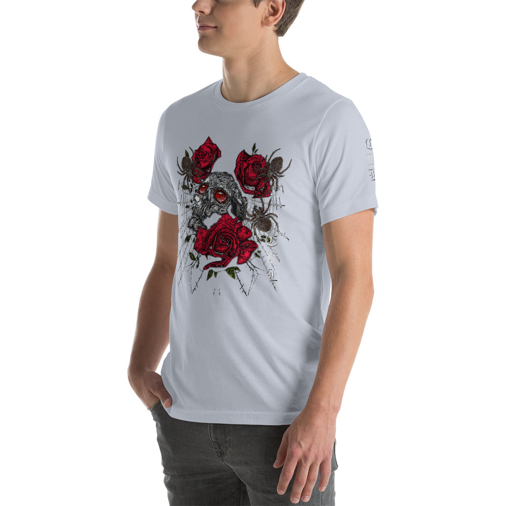 Craftklart Men's Red Eyes Cotton T-shirt - Premium T-shirt from Craftklart - Just $26.00! Shop now at Craftklart