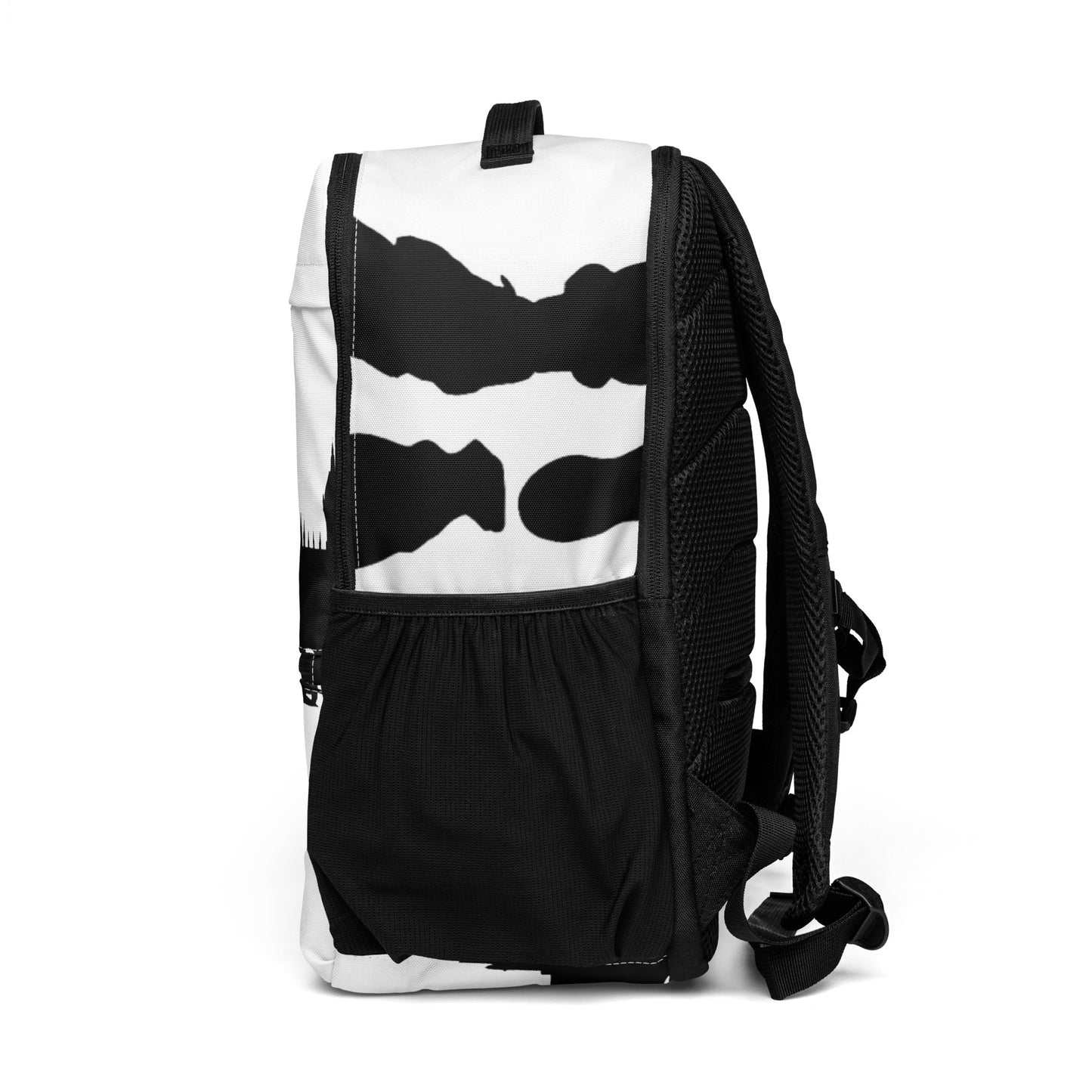Urban Fashion & Streetwear CKL Urban Utility Backpack with all-over print, black color, designed for laptops and everyday use.