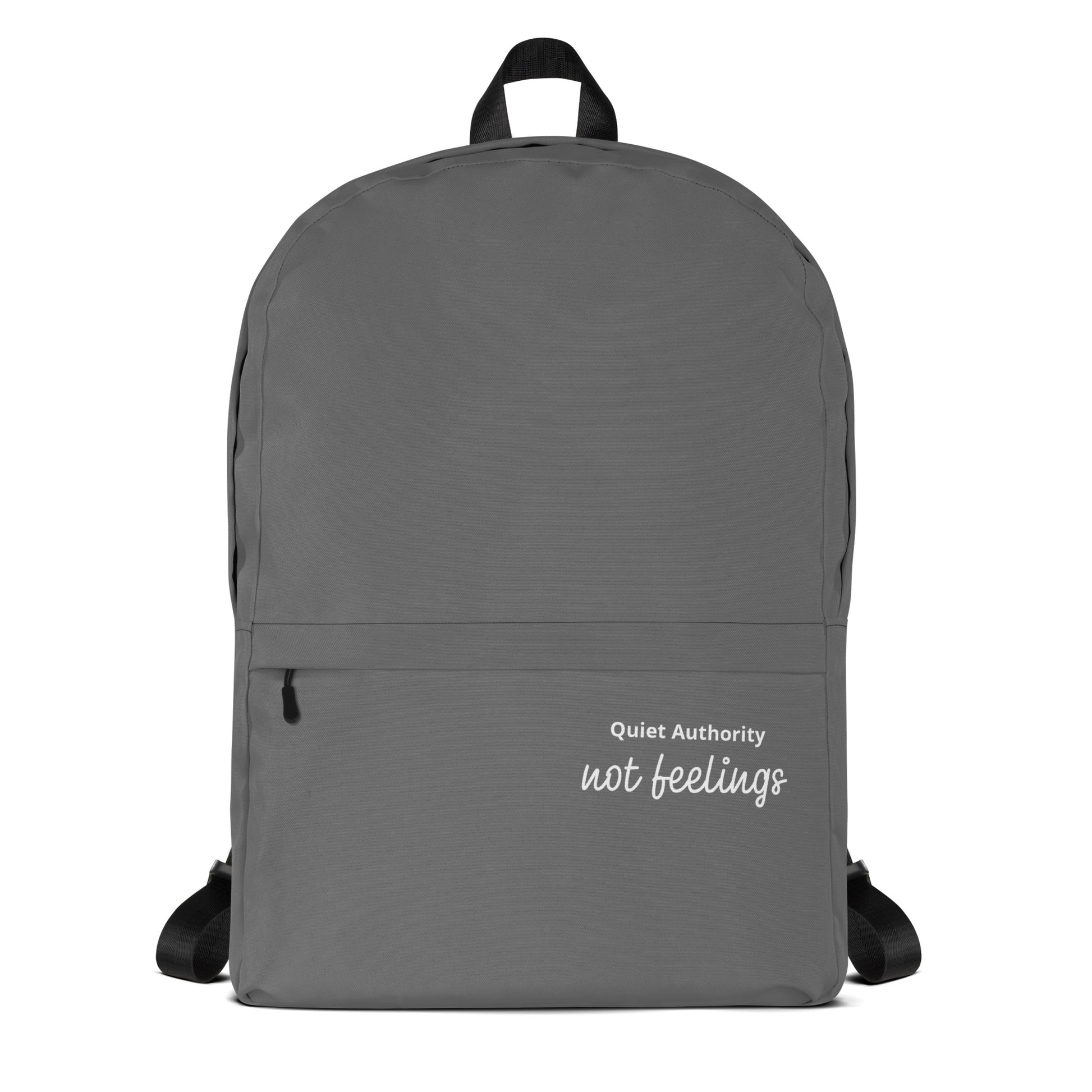 Quiet Authority Urban Backpack – Water-Resistant Laptop Bag | Minimalist Streetwear | Craftklart