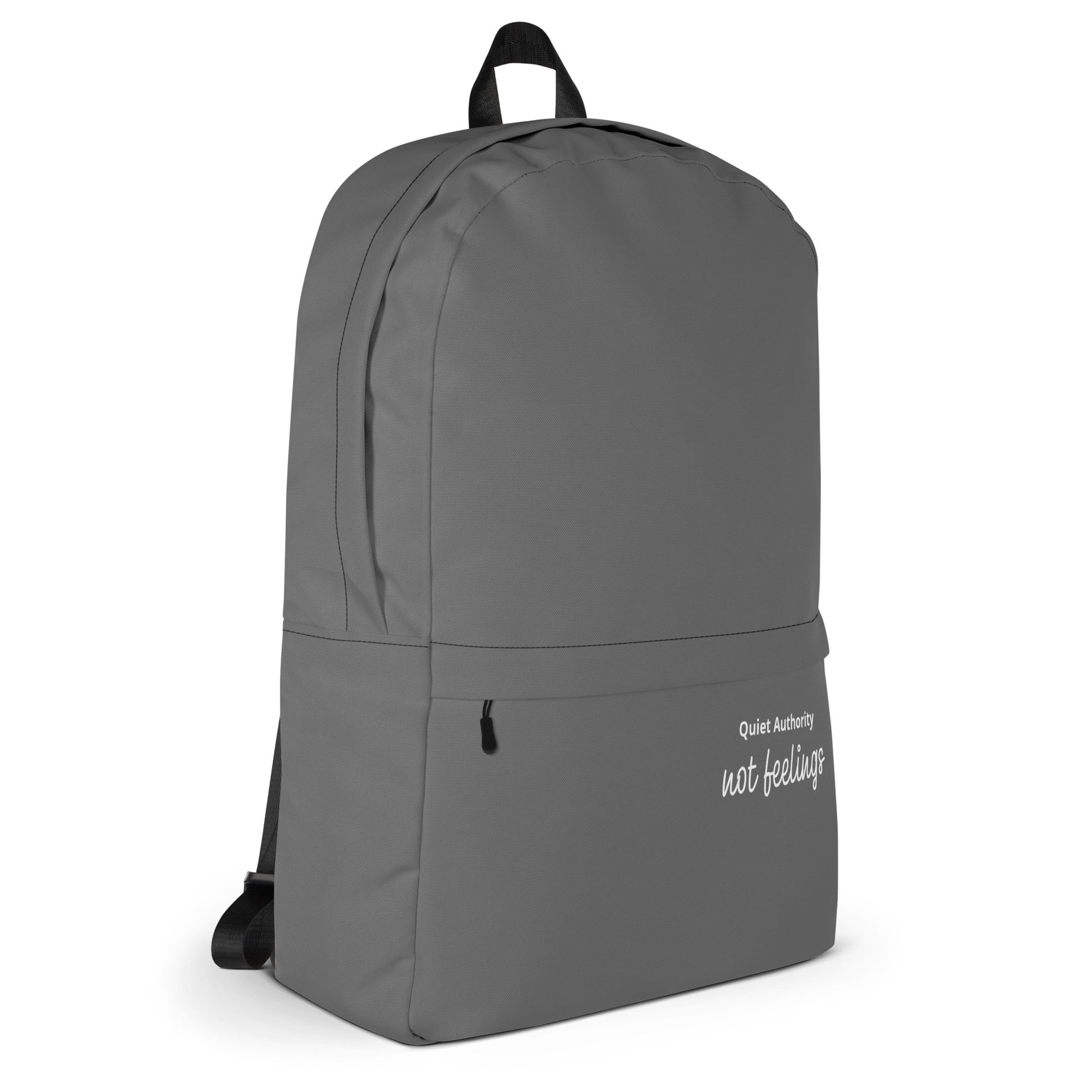 Quiet Authority Urban Backpack – Water-Resistant Laptop Bag | Minimalist Streetwear | Craftklart