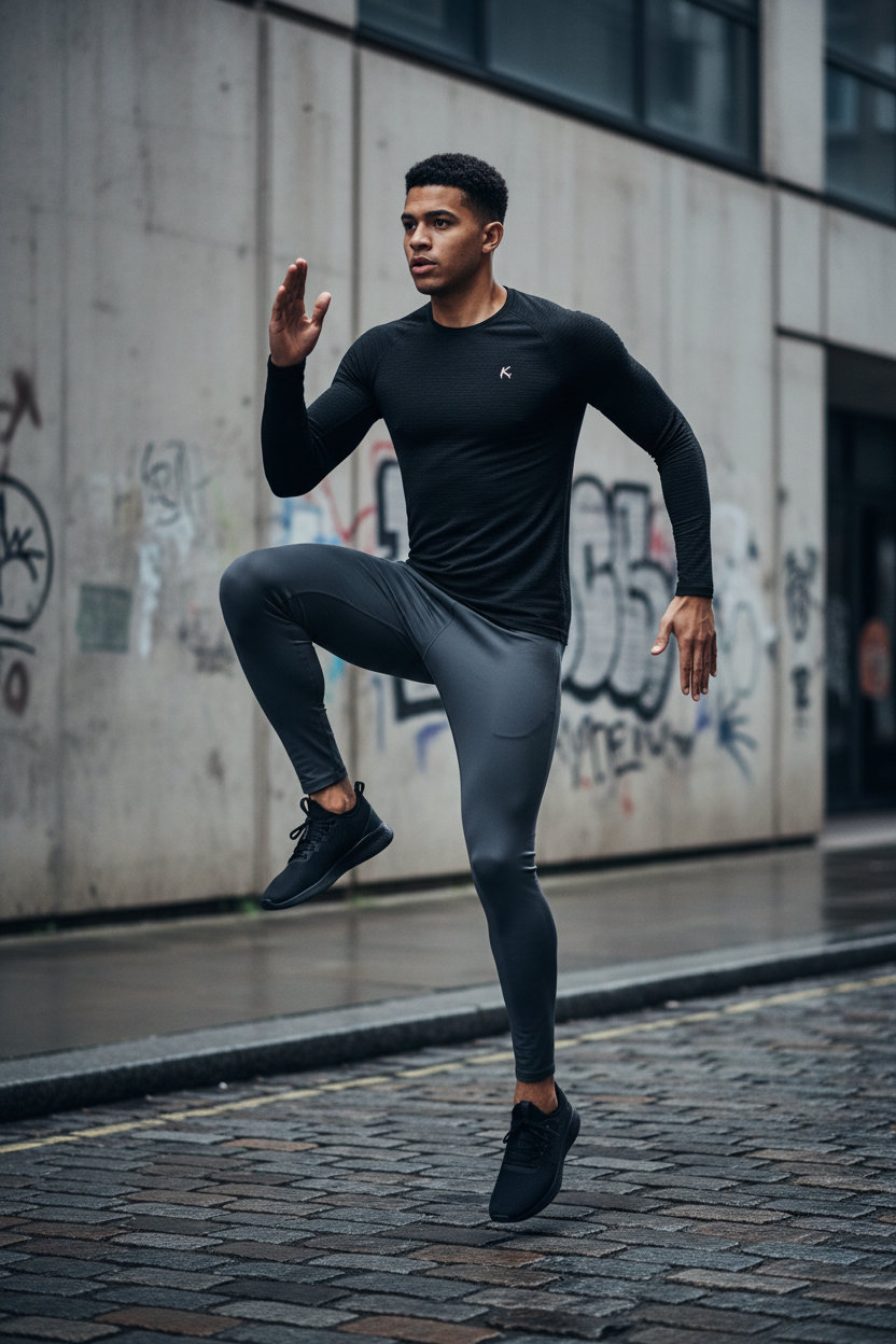 Craftklart Long Sleeve Performance Shirt — Black