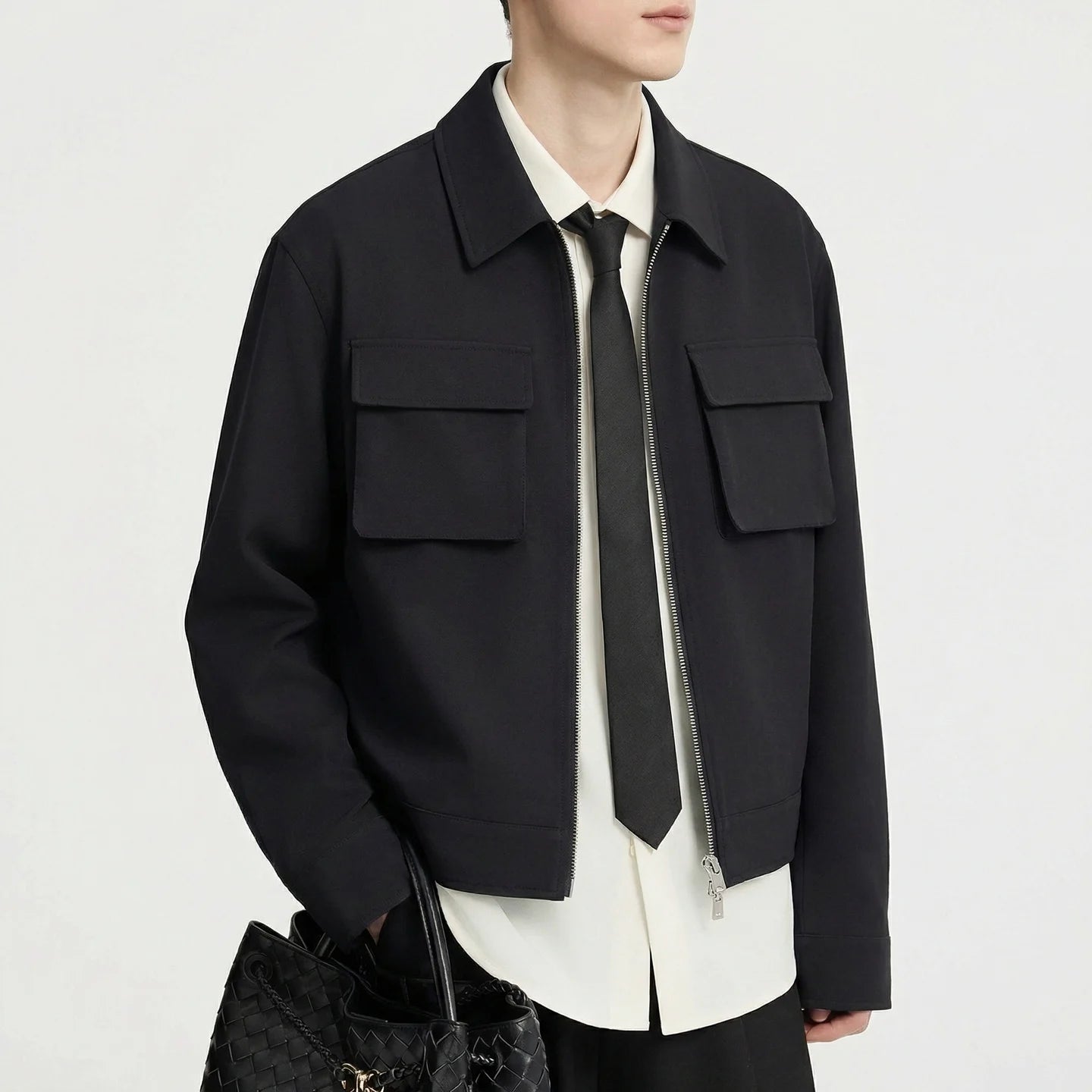 Men's Old Money Korean Casual Business Jacket | Minimalist Streetwear | Craftklart