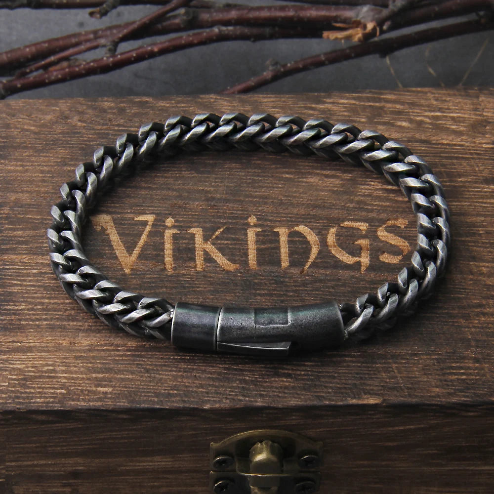 Men's Handmade Vintage Chain Link Bracelet | Minimalist Streetwear | Craftklart