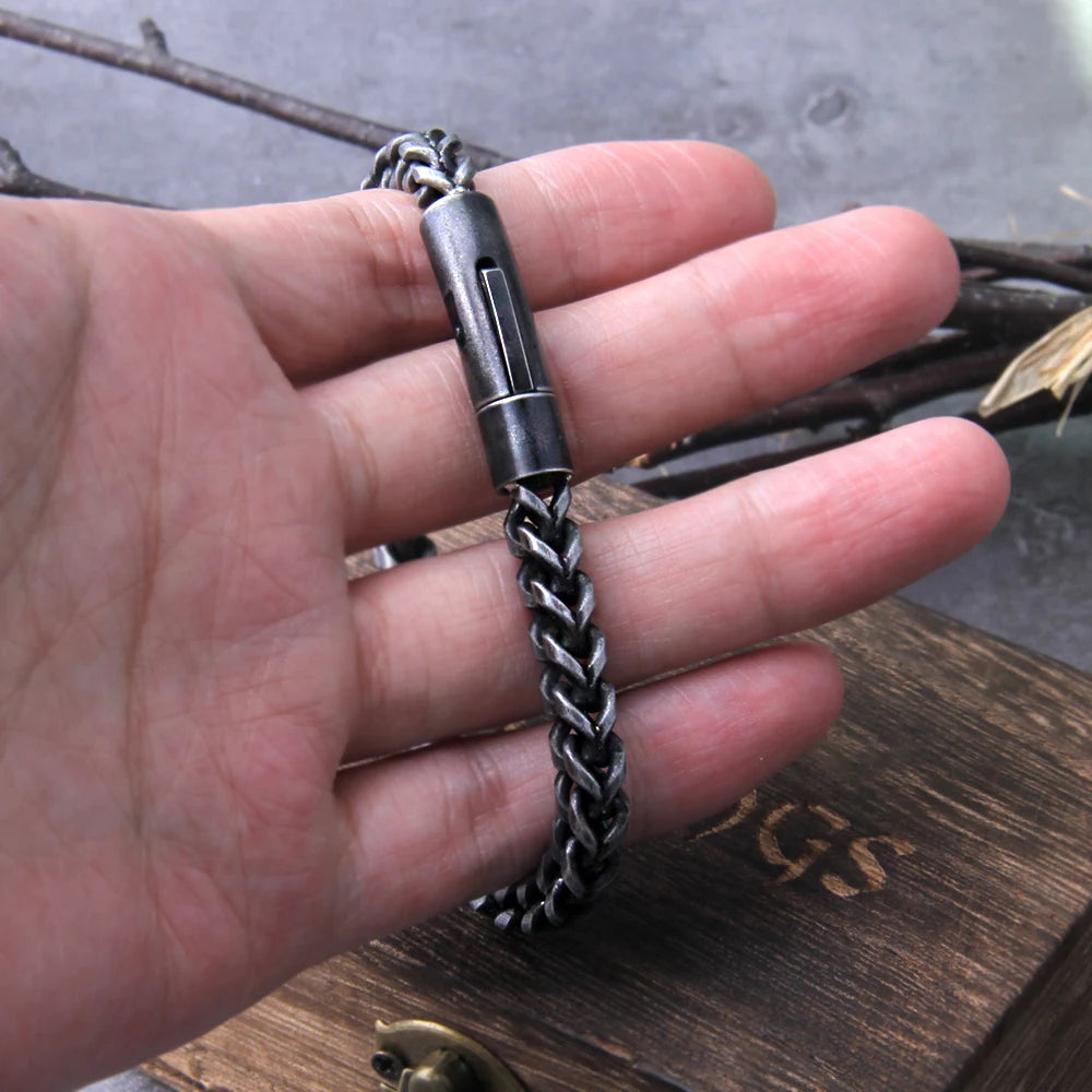 Men's Handmade Vintage Chain Link Bracelet | Minimalist Streetwear | Craftklart