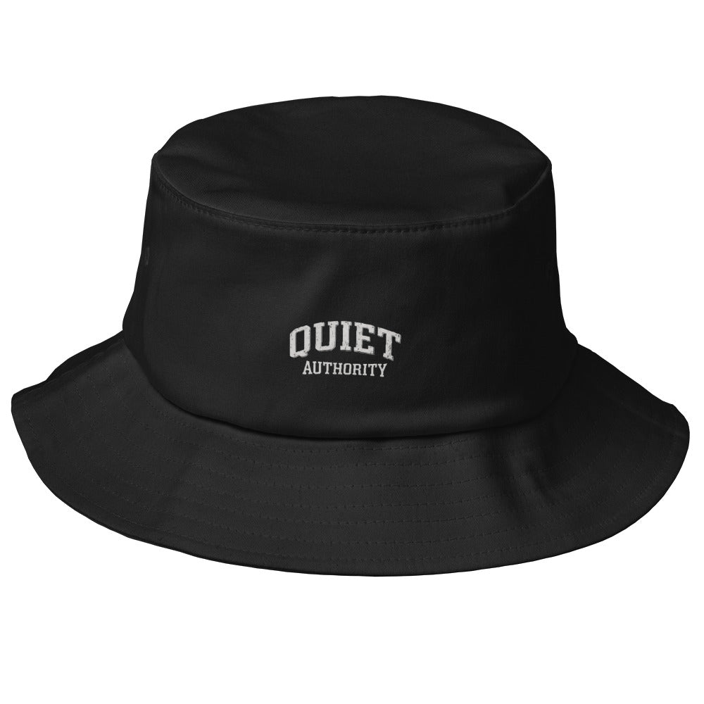 Quiet Authority Bucket Hat – Shadow Black | Minimalist Streetwear | Craftklart
