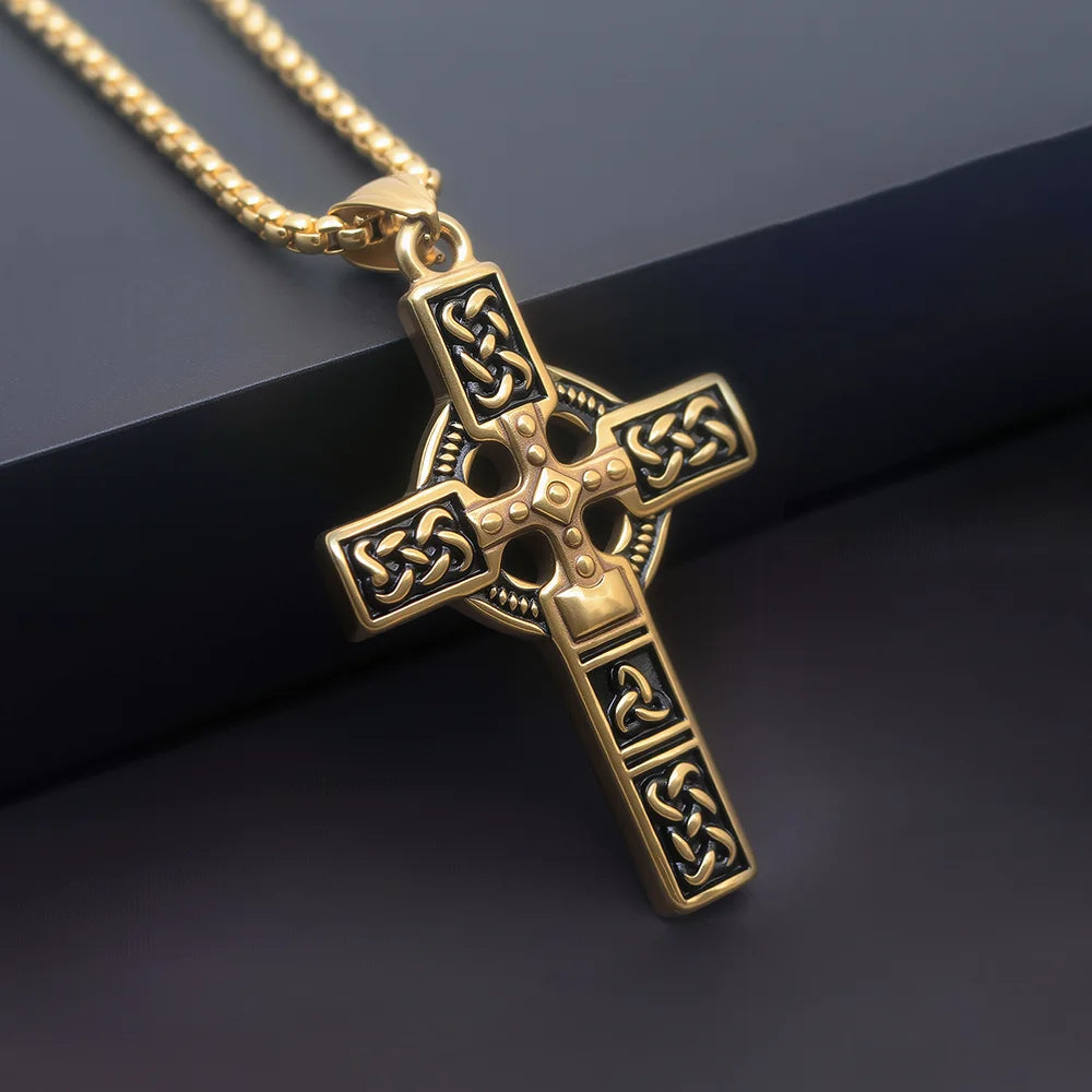 Silver Nordic Street Stainless Steel Male Necklace with modern urban design, featuring a sleek chain style and masculine appeal.