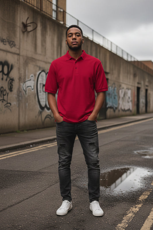 Men's Fashion Beyond Identity (Fbi) Premium Polo | Minimalist Streetwear | Craftklart