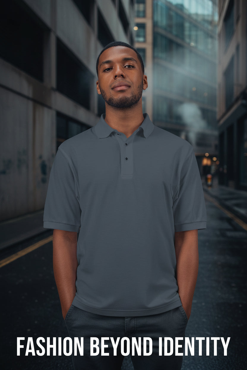 Men's Fashion Beyond Identity (Fbi) Premium Polo | Minimalist Streetwear | Craftklart