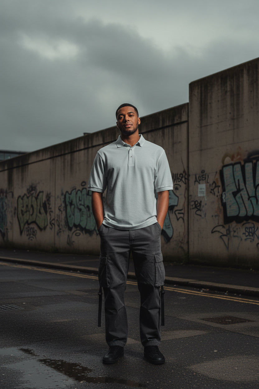 Men's Fashion Beyond Identity (Fbi) Premium Polo | Minimalist Streetwear | Craftklart