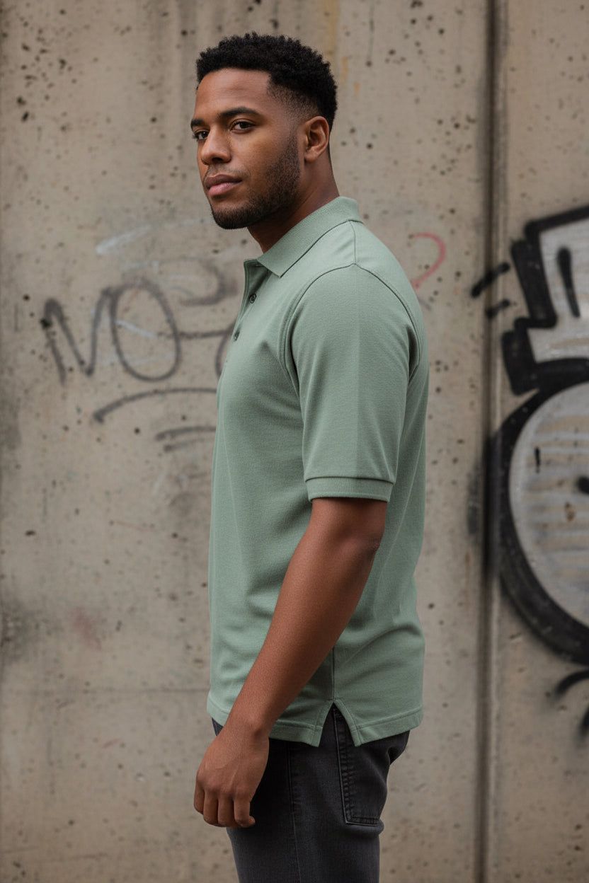 Men's Fashion Beyond Identity (Fbi) Premium Polo | Minimalist Streetwear | Craftklart