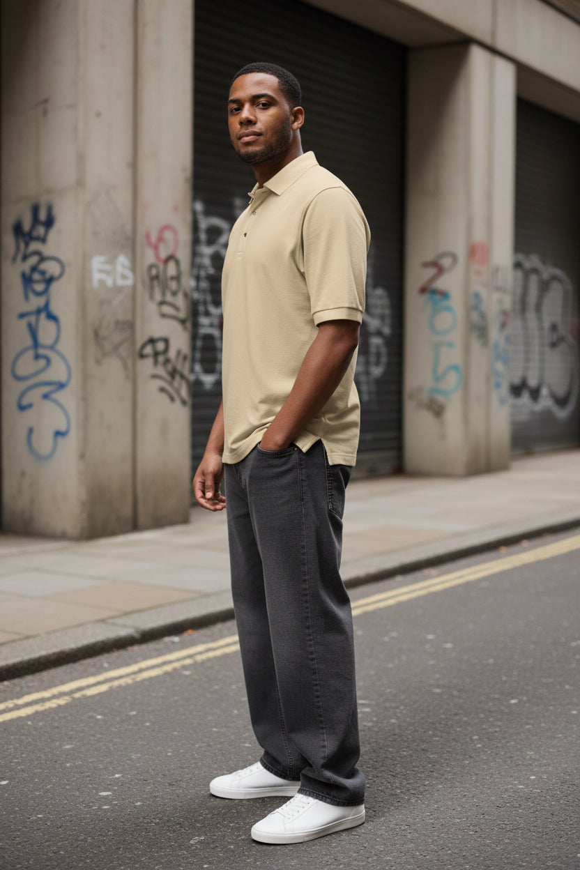 Men's Fashion Beyond Identity (Fbi) Premium Polo | Minimalist Streetwear | Craftklart