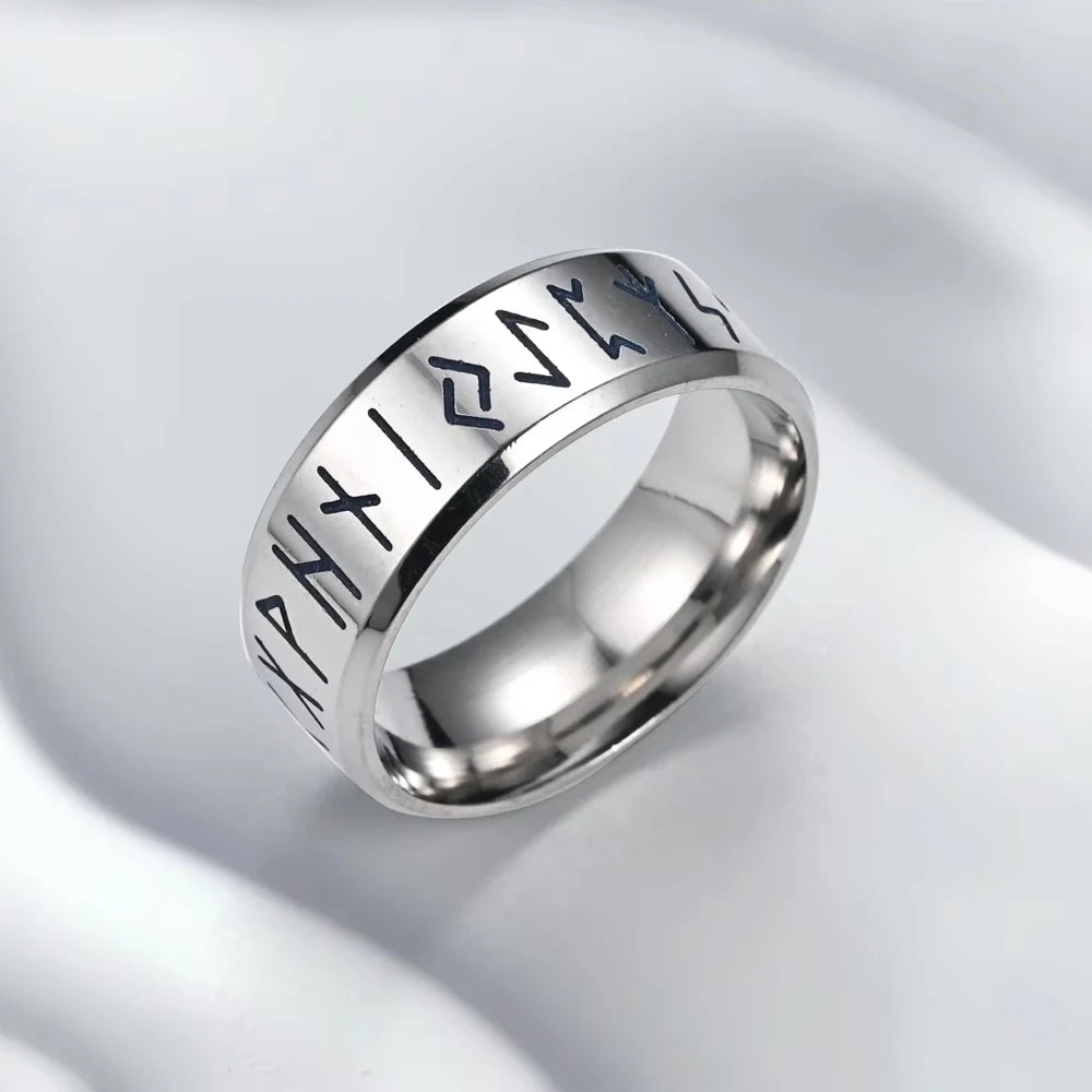 Stainless Steel Street Viking Ring | Minimalist Streetwear | Craftklart