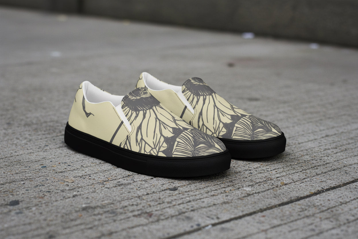 Men’s Urban Slip-on Canvas Shoes from Urban Fashion & Streetwear by Craftklart, featuring casual canvas design and comfortable fit.