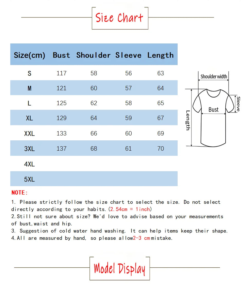 Urban Fashion & Streetwear | Craftklart size chart for reversible faux fur hoodie with bust and shoulder measurements